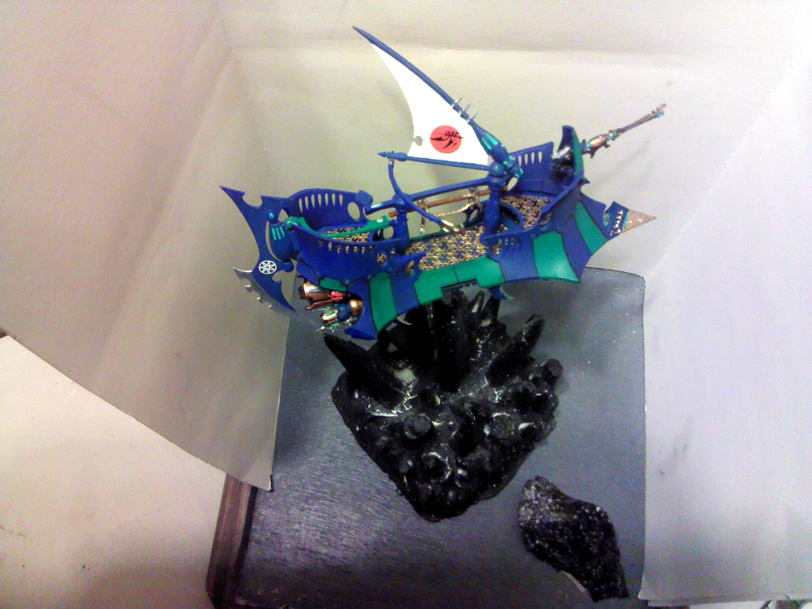 Dark Eldar, Drukhari, Raider, Work In Progress