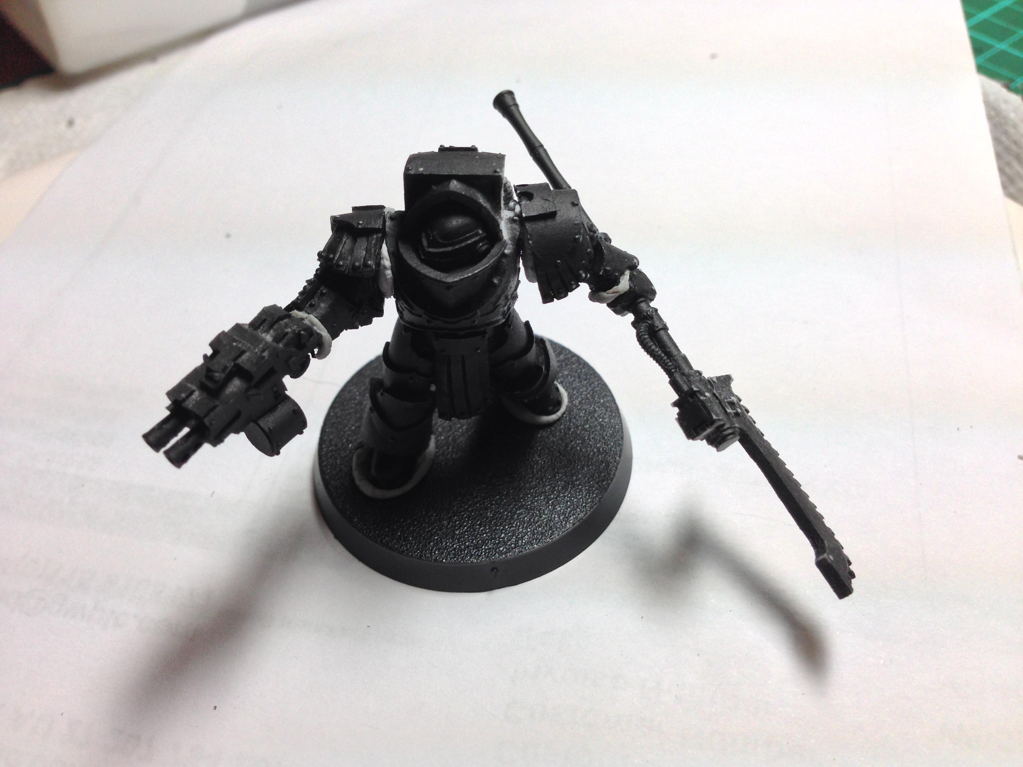 Cataphractii, Halberd, Terminator Armor, Work In Progress