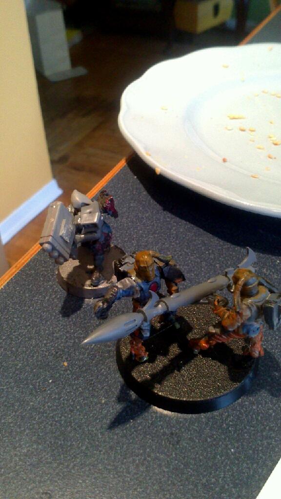 fire warrior missile teams(deathrain counts as)