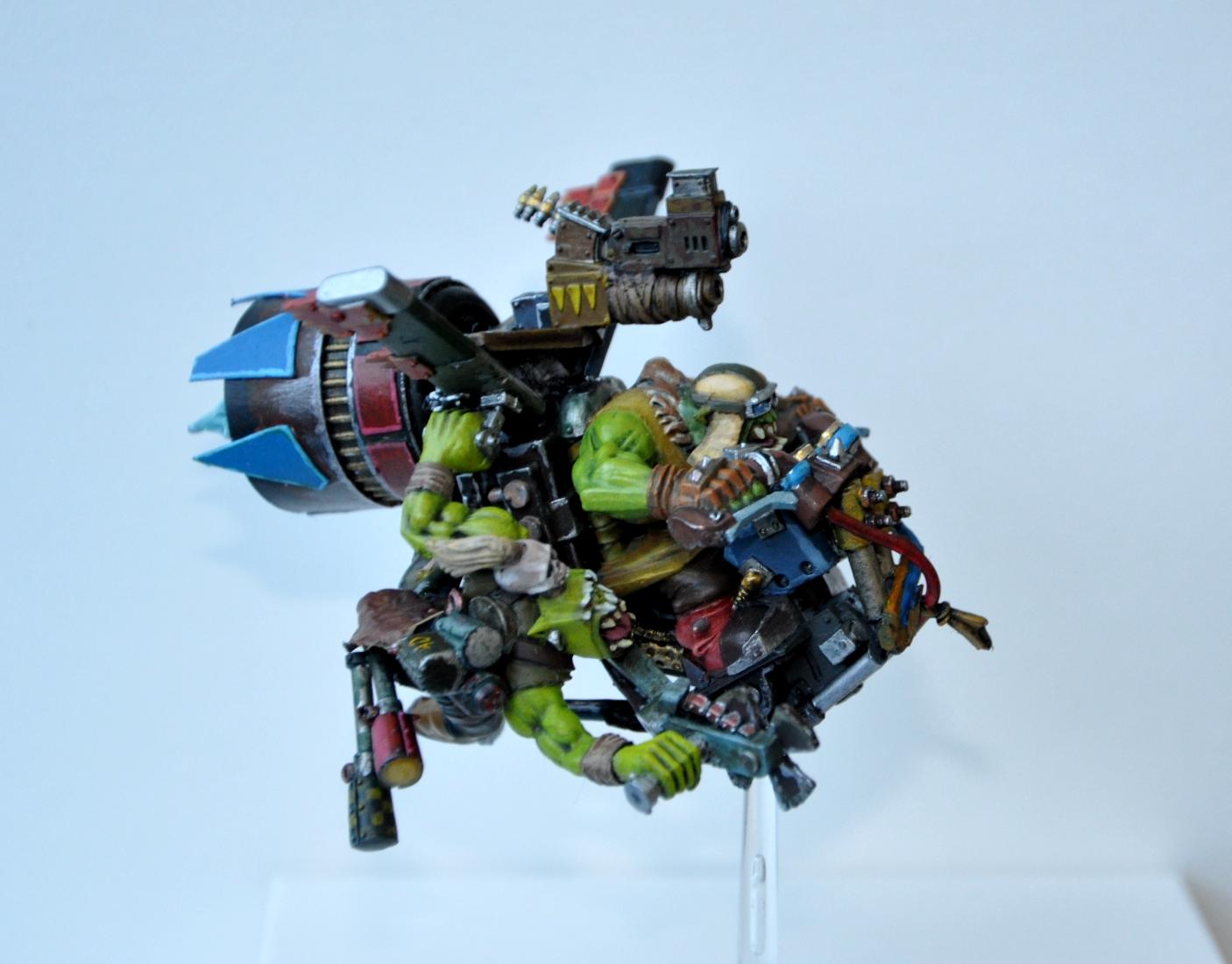 Conversion, Dakka Dakka, Deathskulls, Deffkopta, Greenstuff, Kopta, Orks, Waaagh!