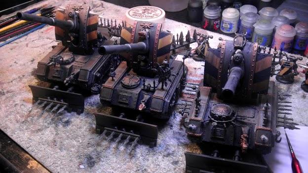 Work In Progress, Artillery WIP