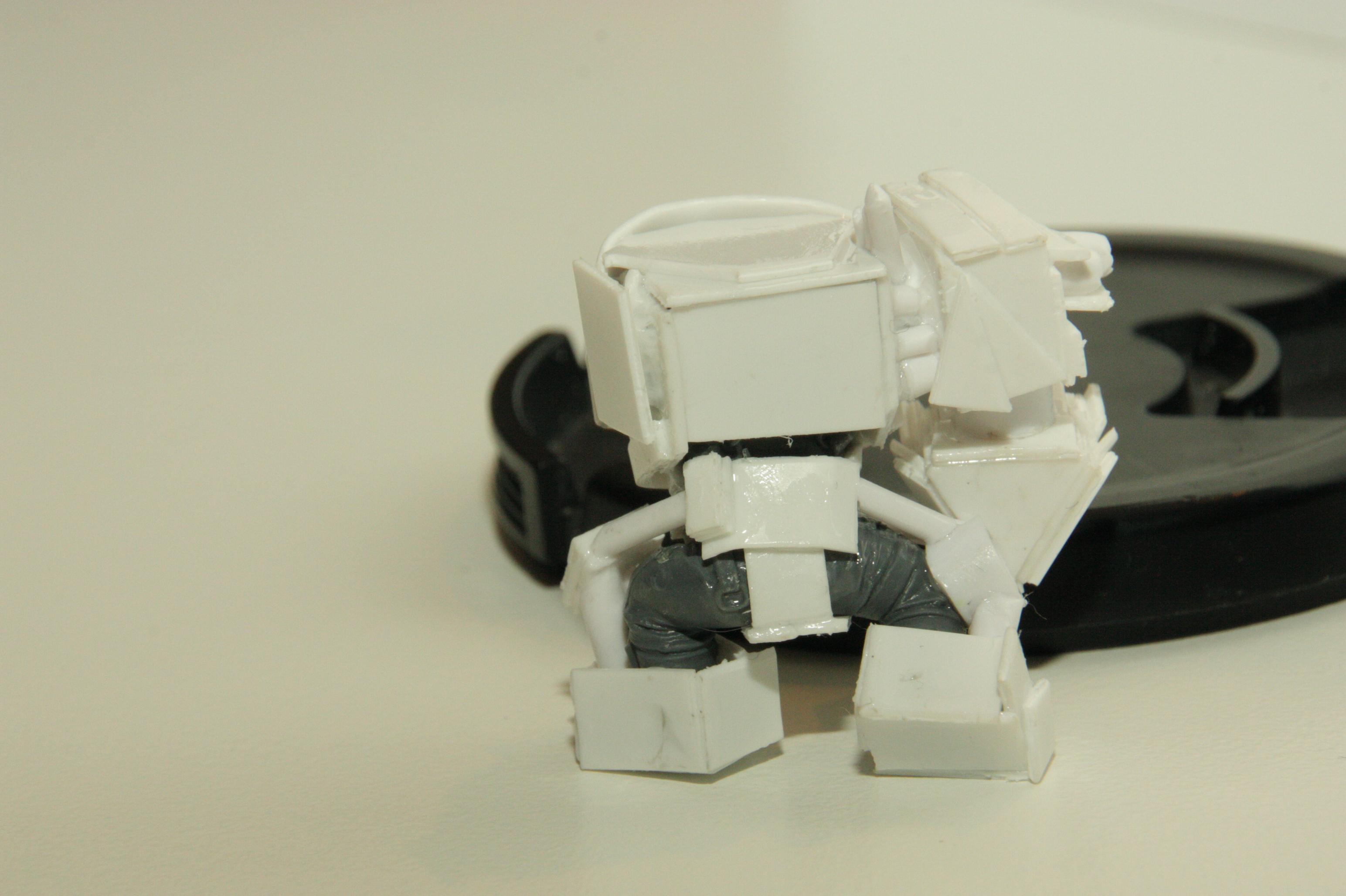 Ork meganob - Scratchbuilt - behind