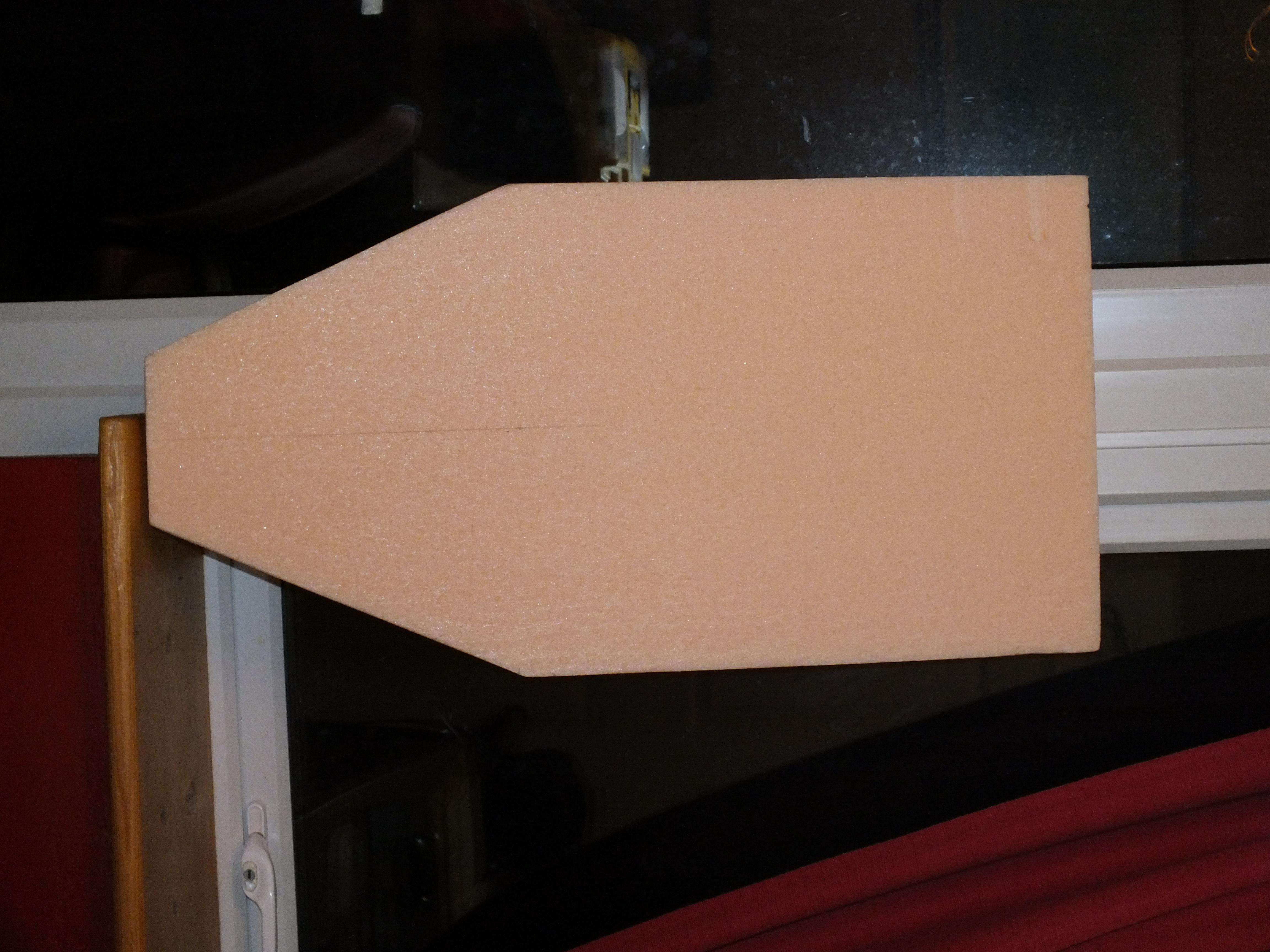 Starts of with a cut out base section