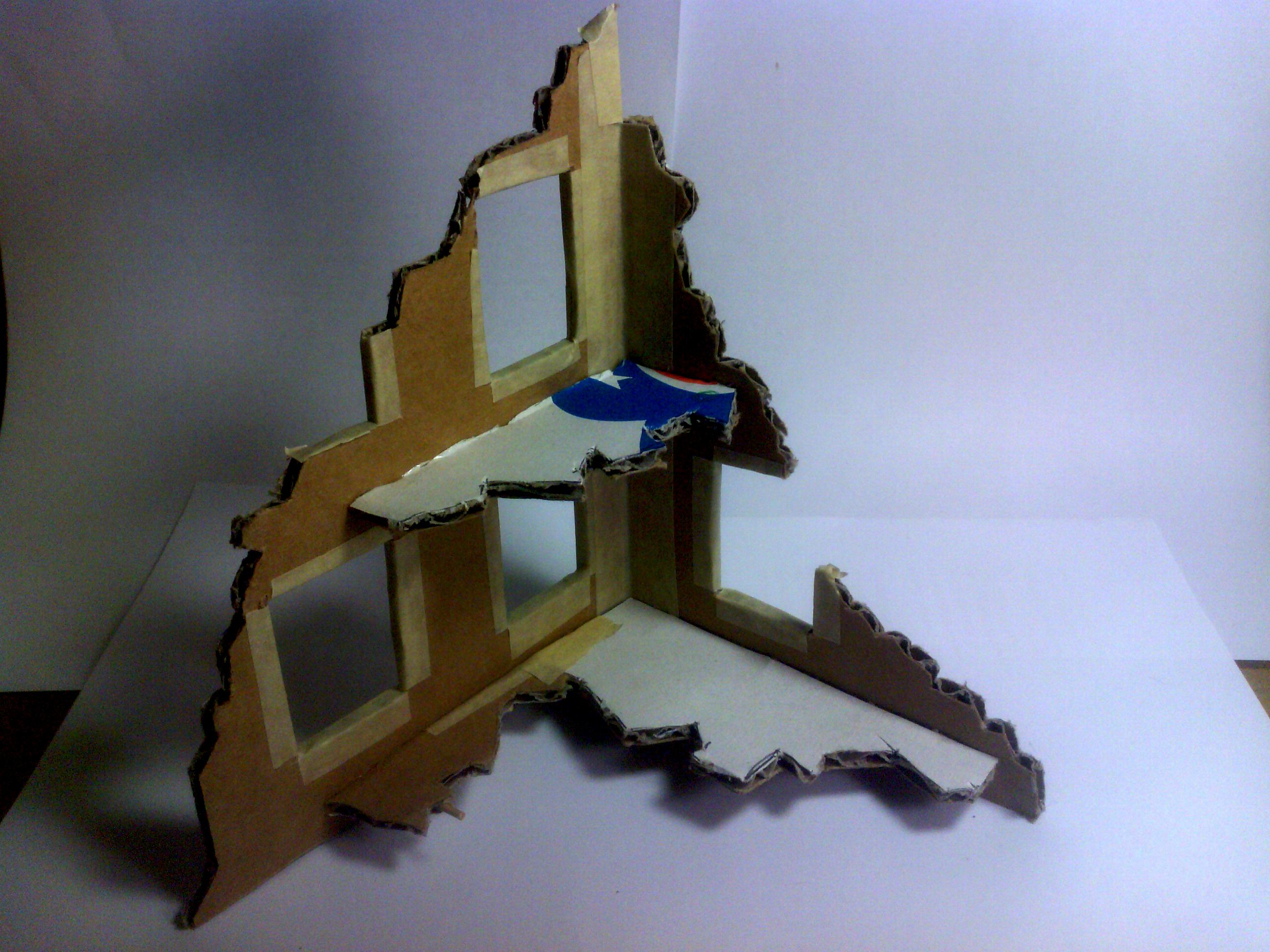 Games Workshop, Ruined Building., Scrachbuilt., Scratch Build, Terrain