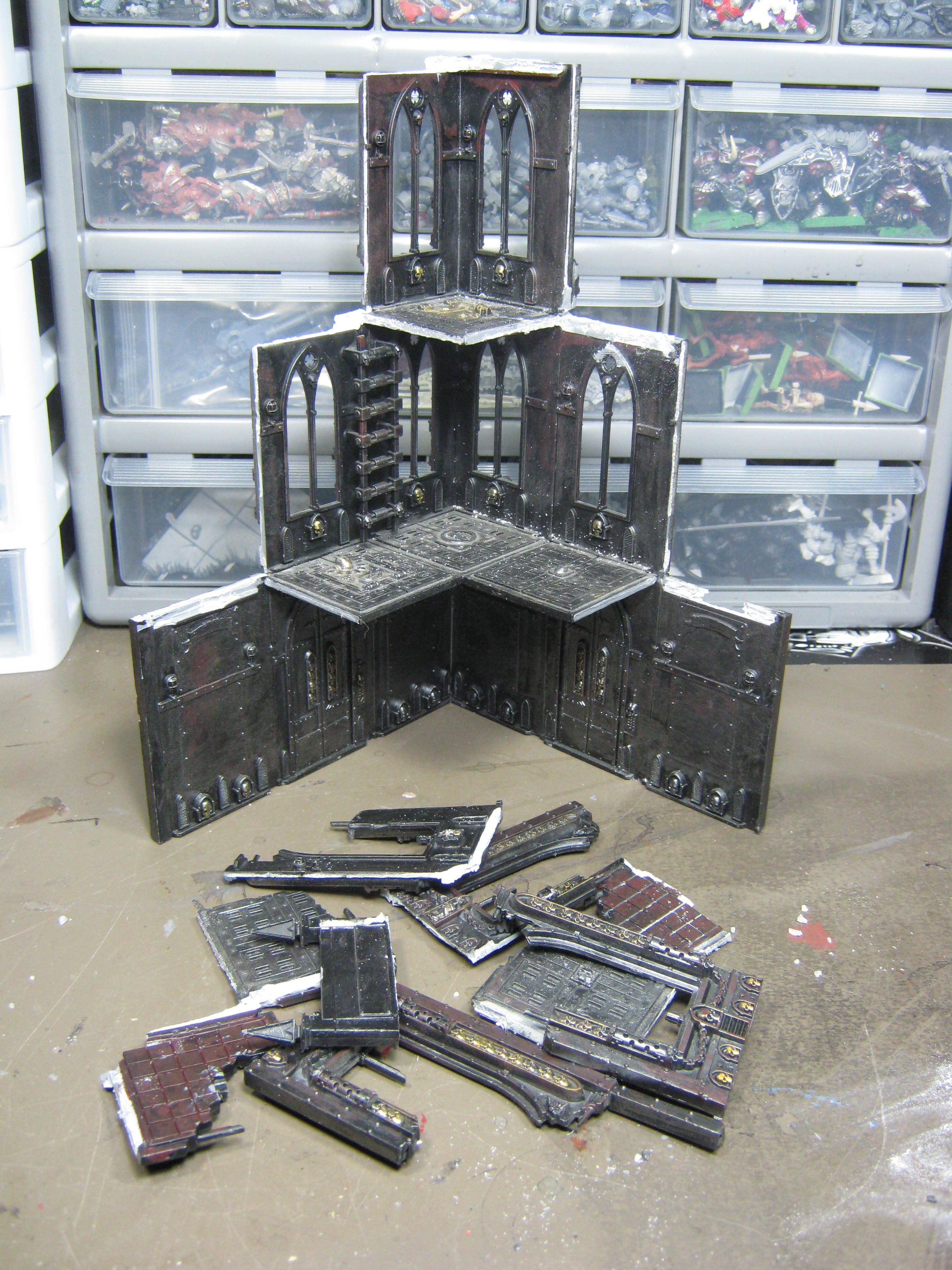 Basilica, Conversion, Imperial Sector, Ruins, Terrain, Warhammer 40,000