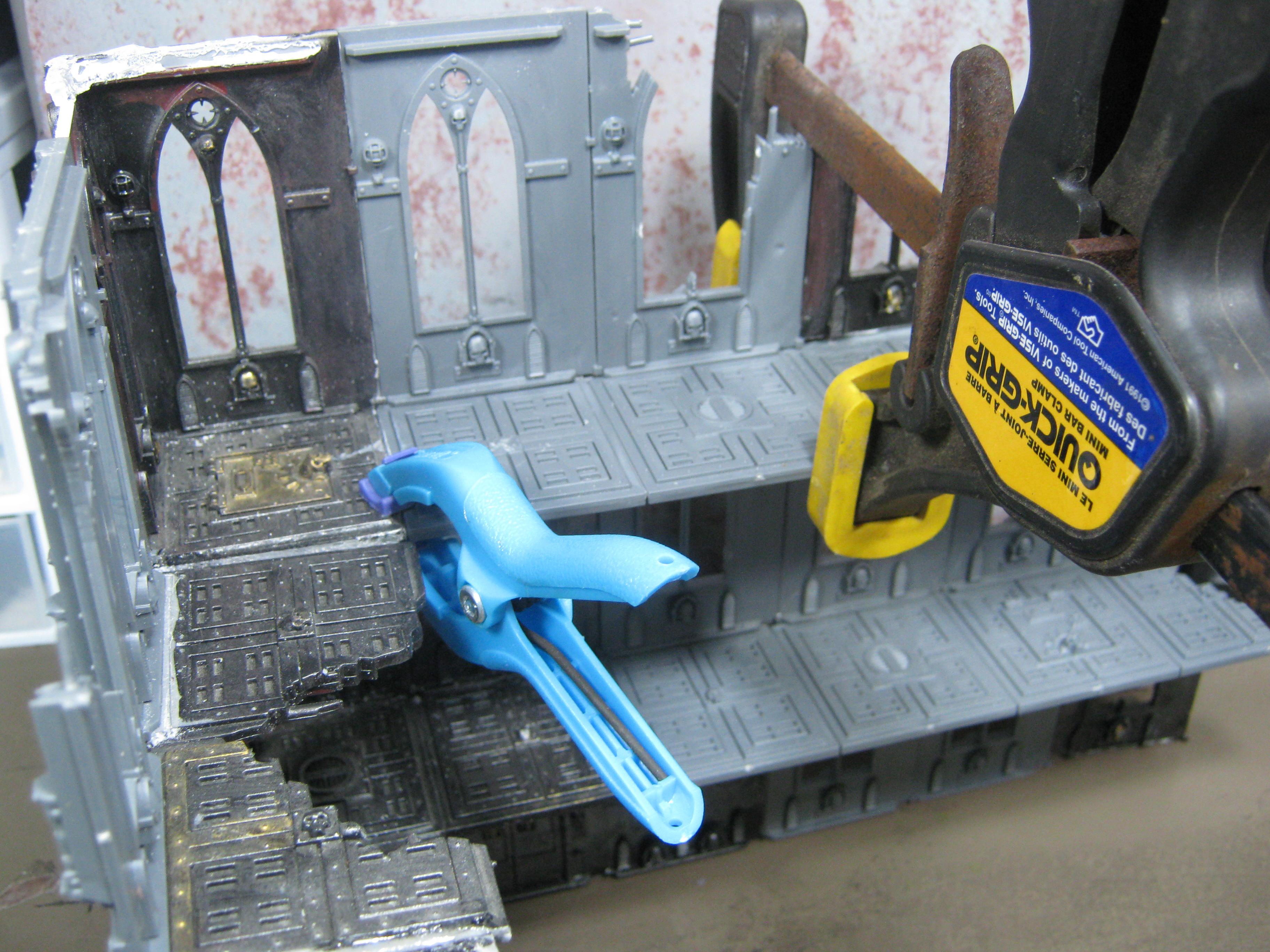 Basilica, Conversion, Imperial Sector, Ruins, Terrain, Warhammer 40,000