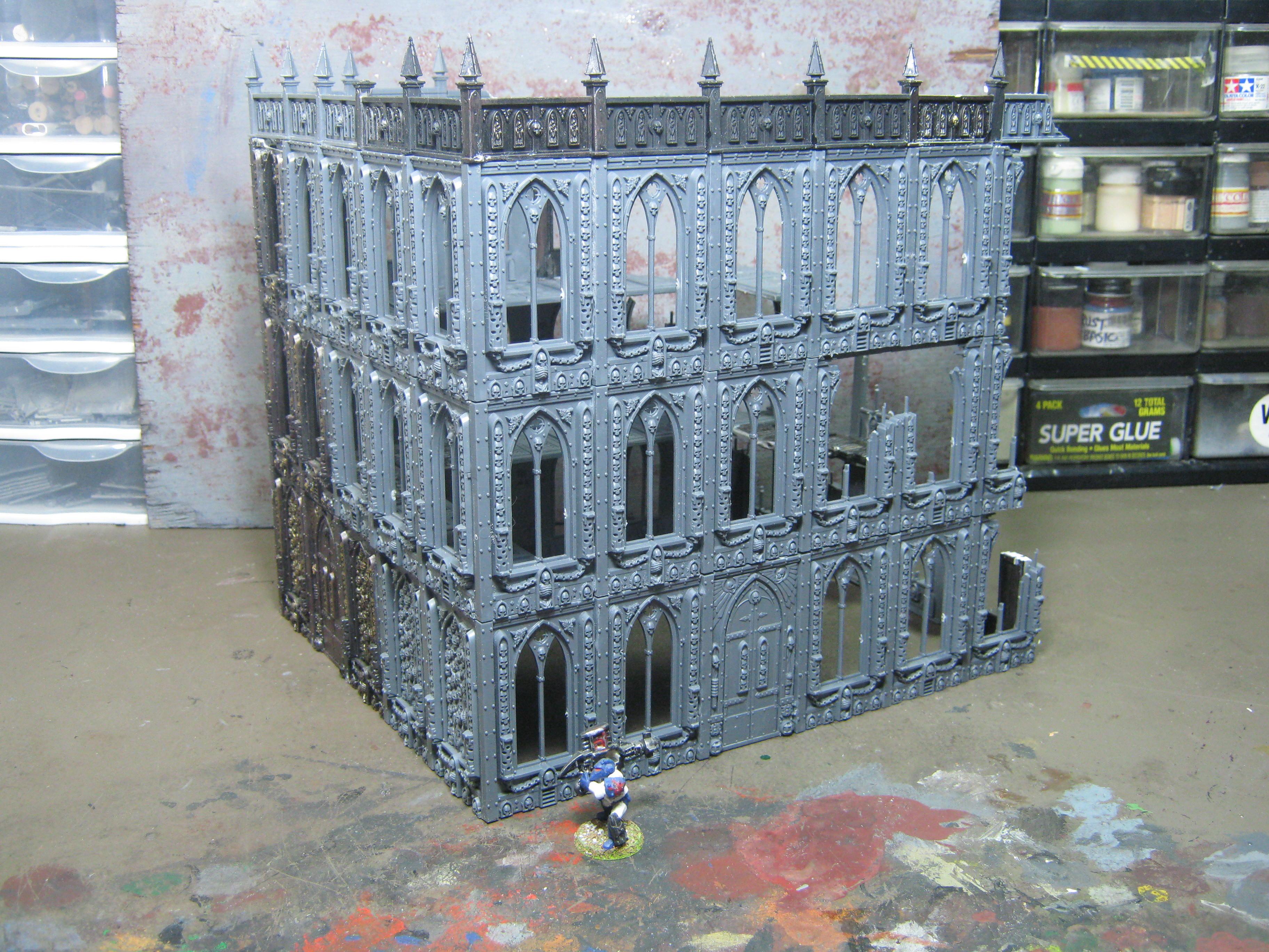 Basilica, Conversion, Imperial Sector, Ruins, Terrain, Warhammer 40,000