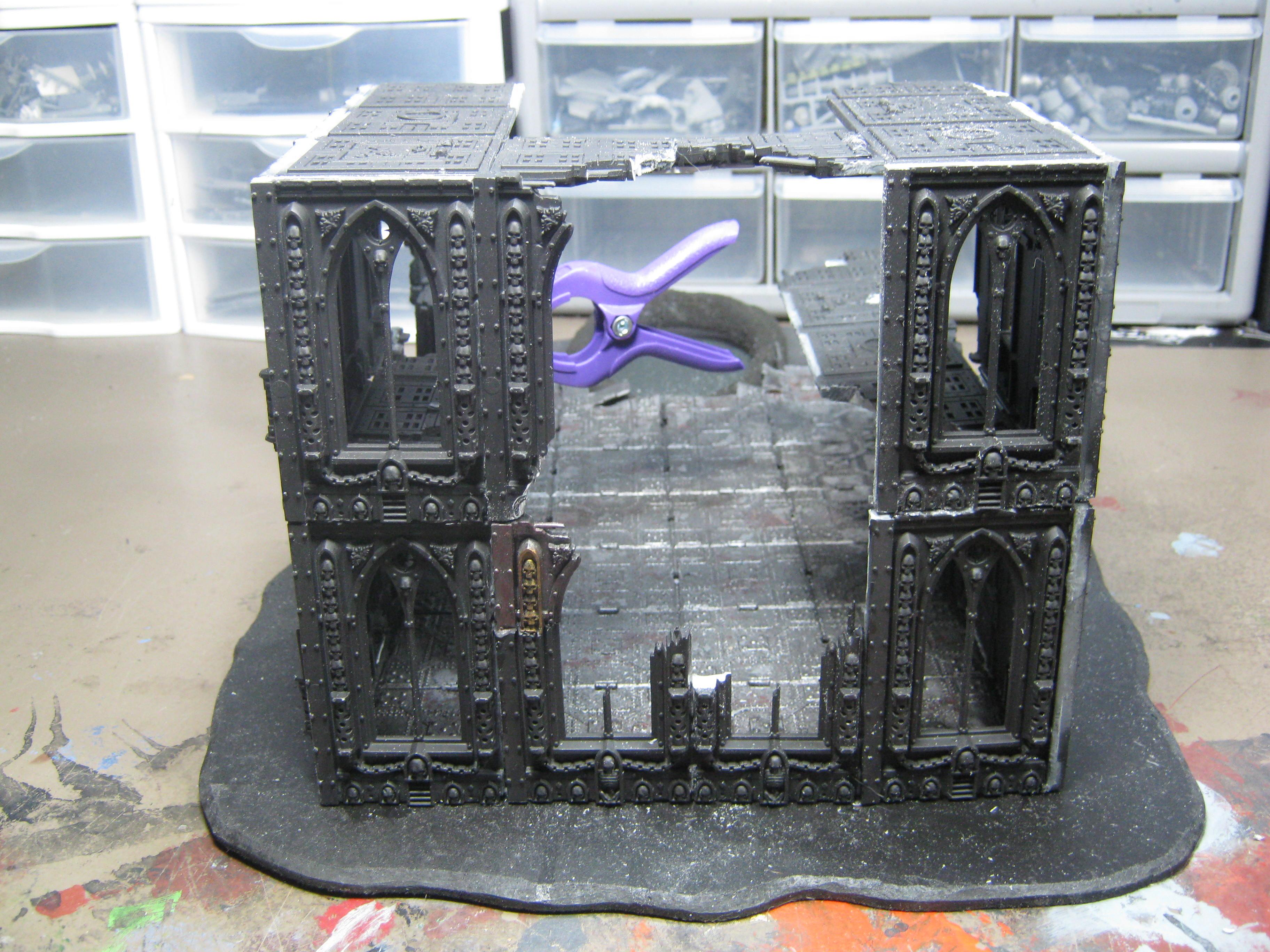 Basilica, Conversion, Imperial Sector, Ruins, Terrain, Warhammer 40,000