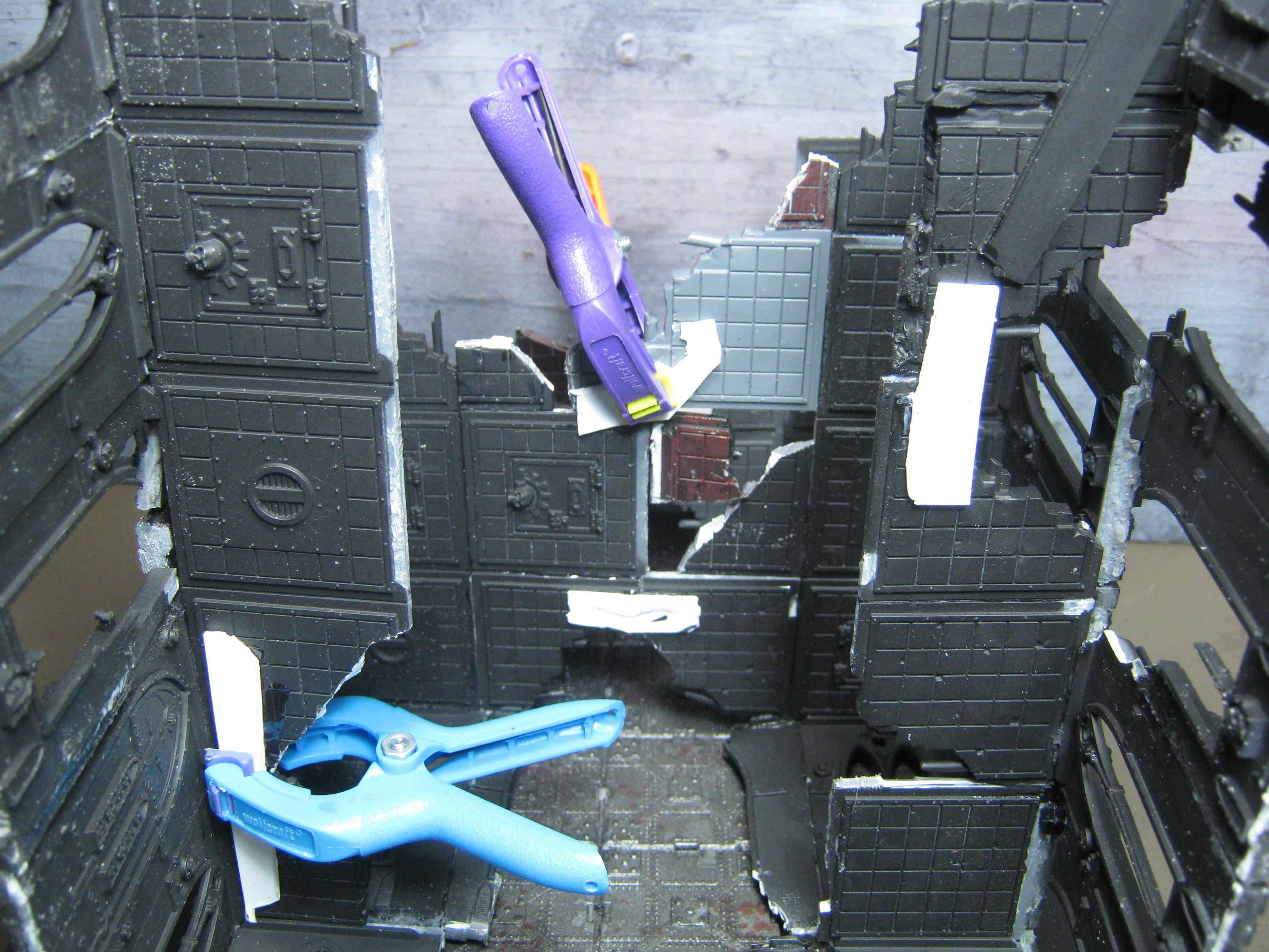 Basilica, Conversion, Imperial Sector, Ruins, Terrain, Warhammer 40,000