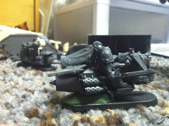 Jetbike, Prince Wilhelm on steam bike WIP