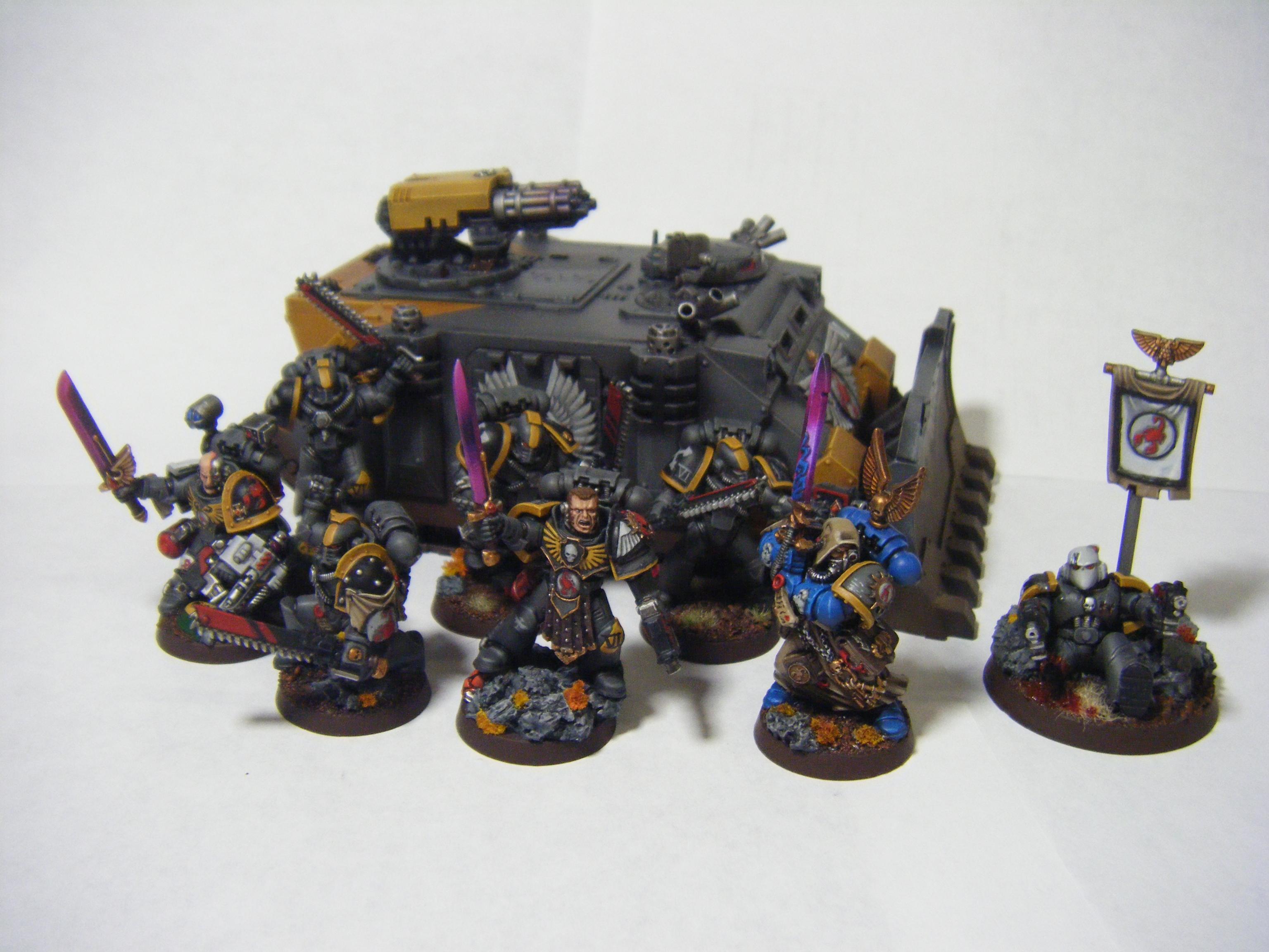 Red Scorpions, Space Marines