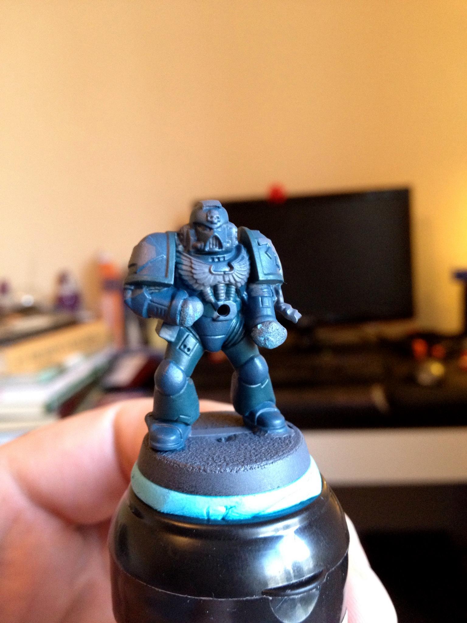 Dark Angels, Space Marines, Warhammer 40,000, Work In Progress