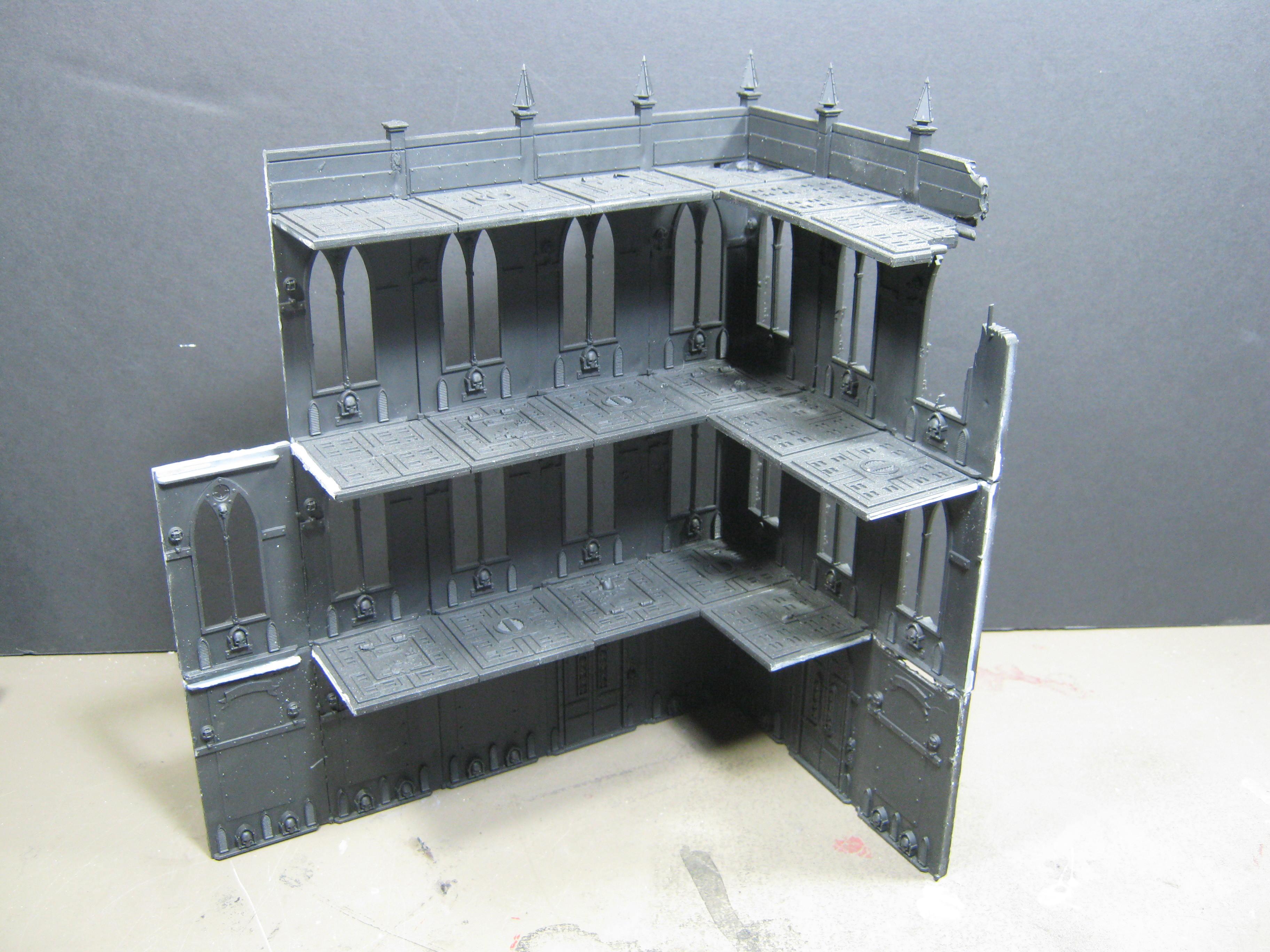 Basilica, Conversion, Imperial Sector, Ruins, Terrain, Warhammer 40,000