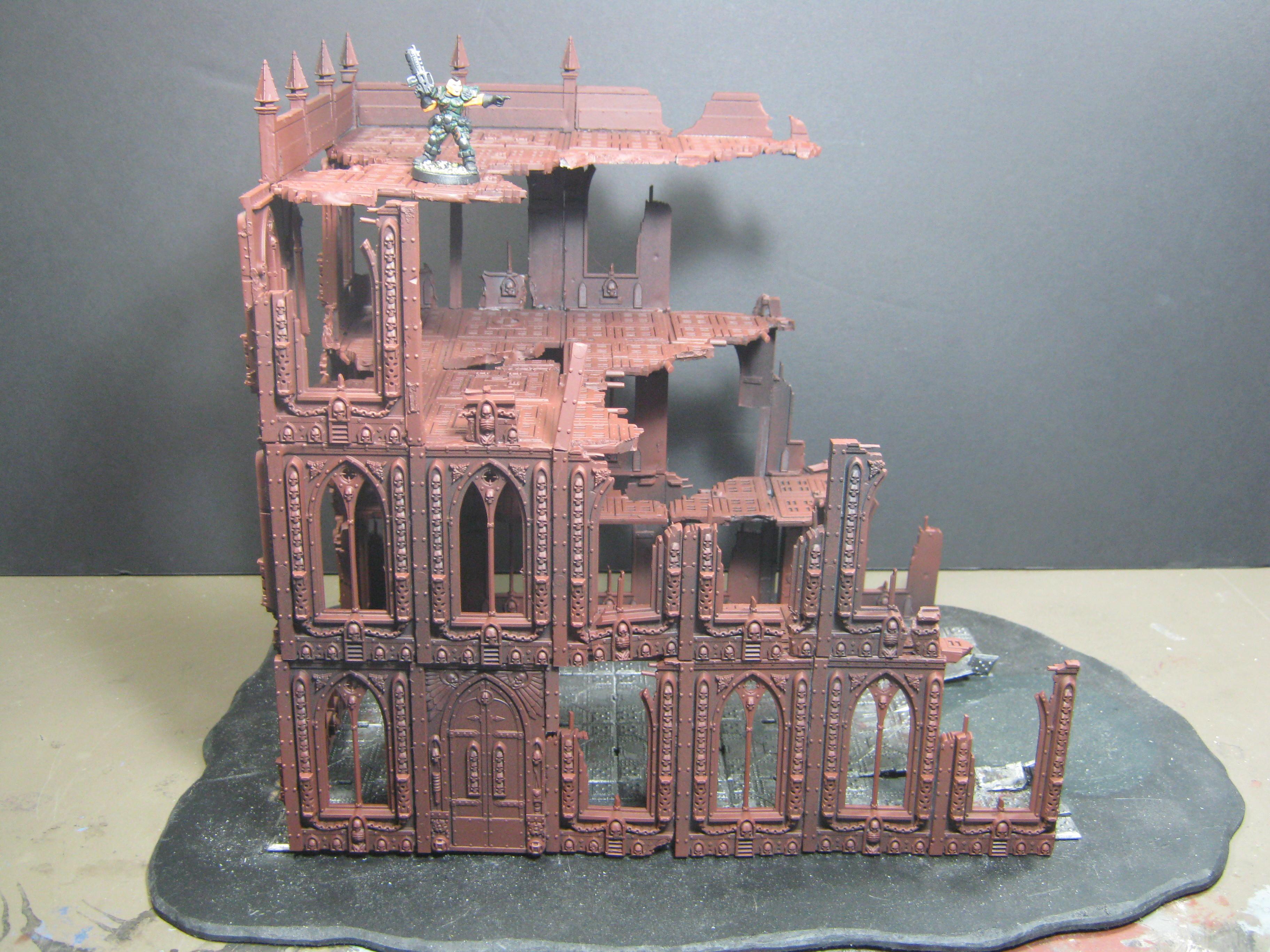 Basilica, Conversion, Imperial Sector, Ruins, Terrain, Warhammer 40,000