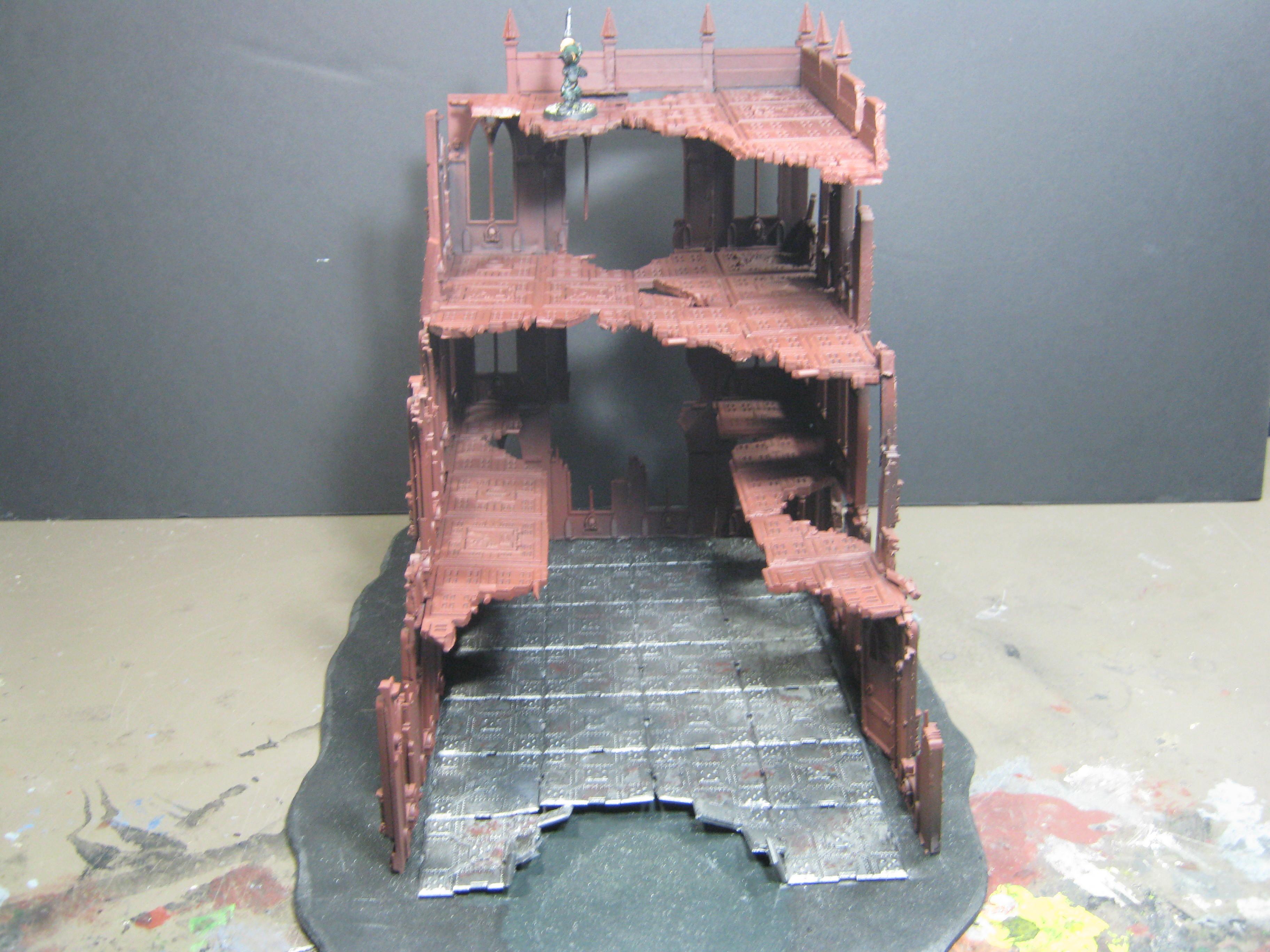 Basilica, Conversion, Imperial Sector, Ruins, Terrain, Warhammer 40,000