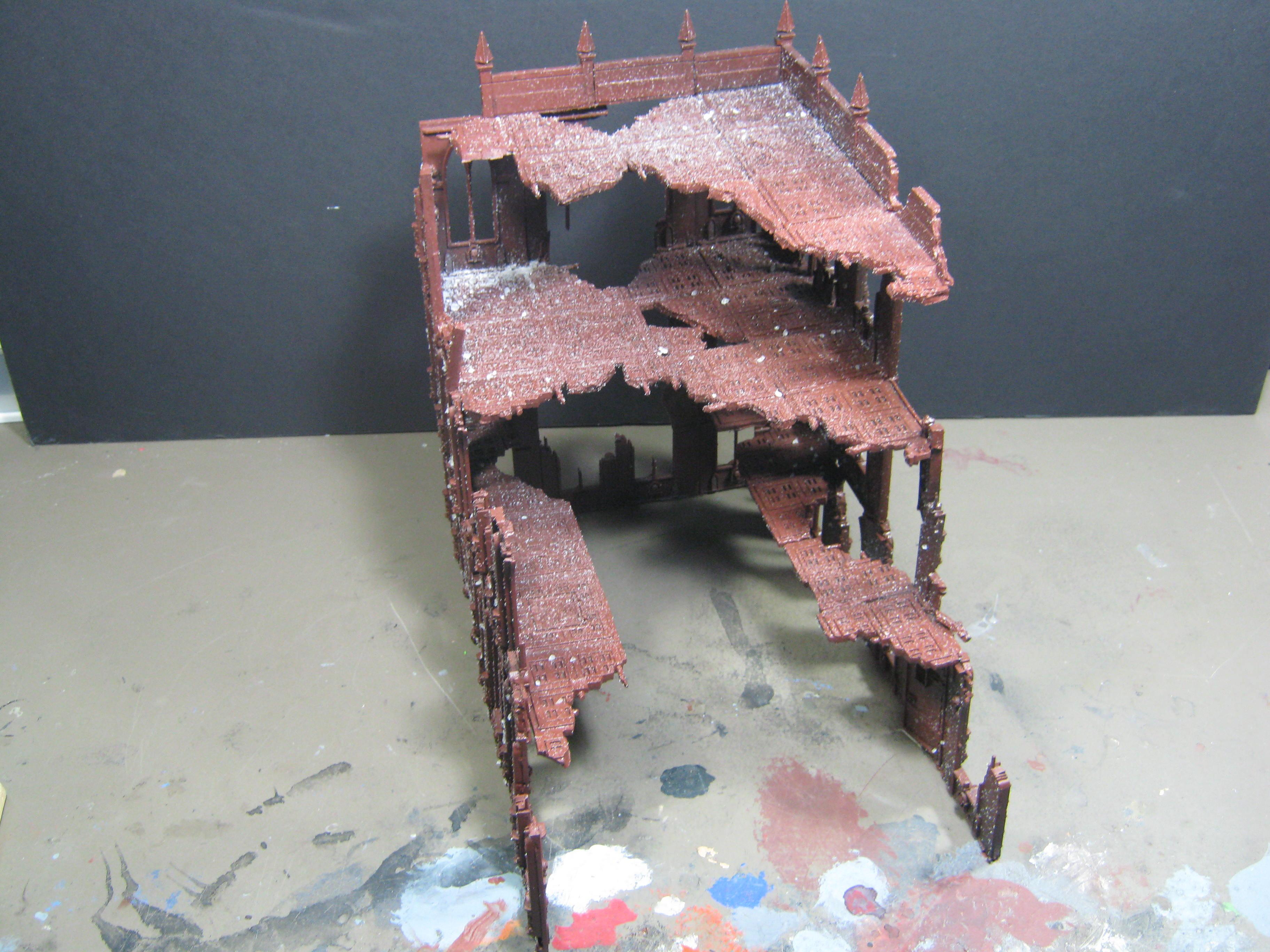 Basilica, Conversion, Imperial Sector, Ruins, Terrain, Warhammer 40,000