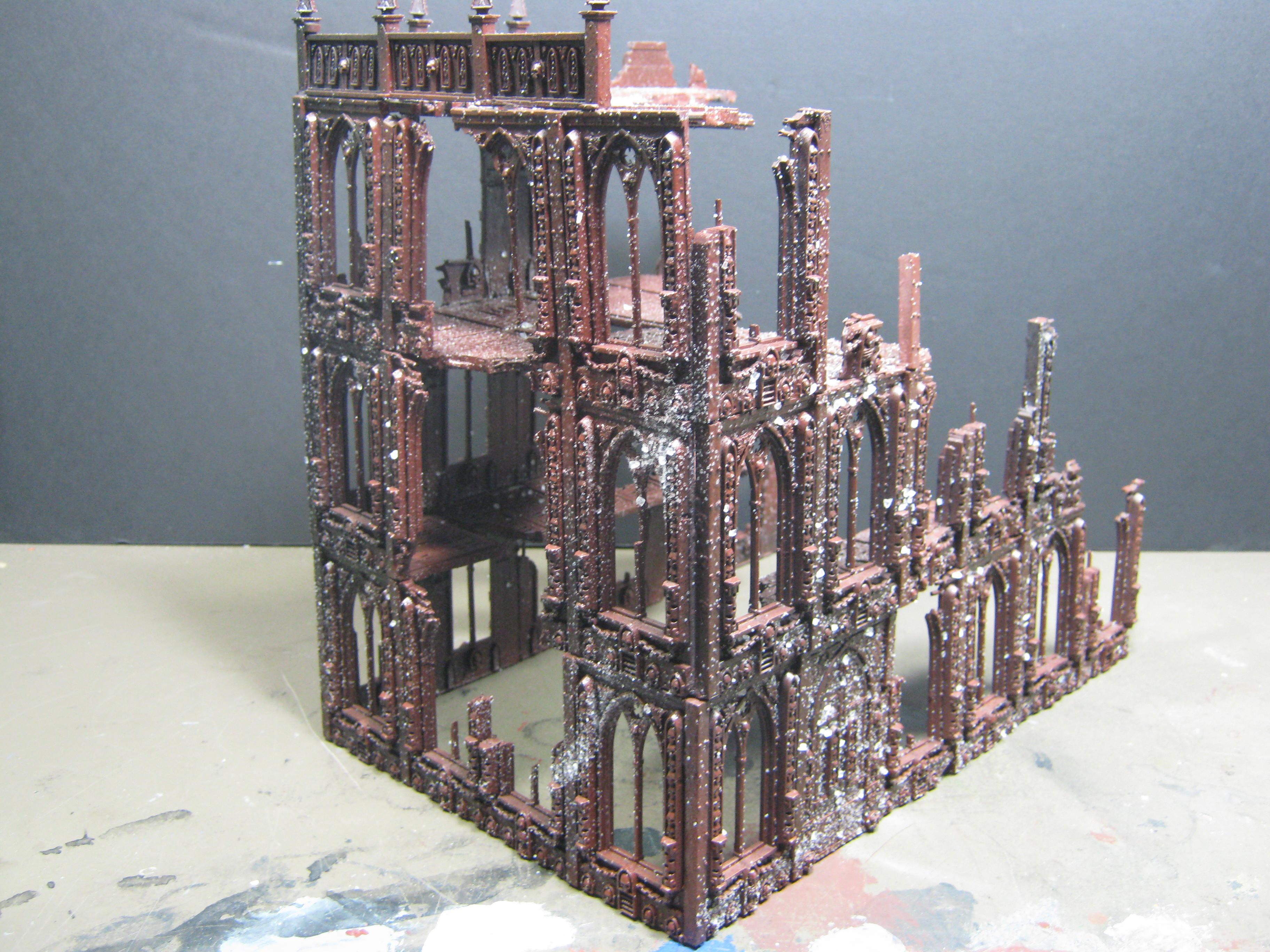 Basilica, Conversion, Imperial Sector, Ruins, Terrain, Warhammer 40,000