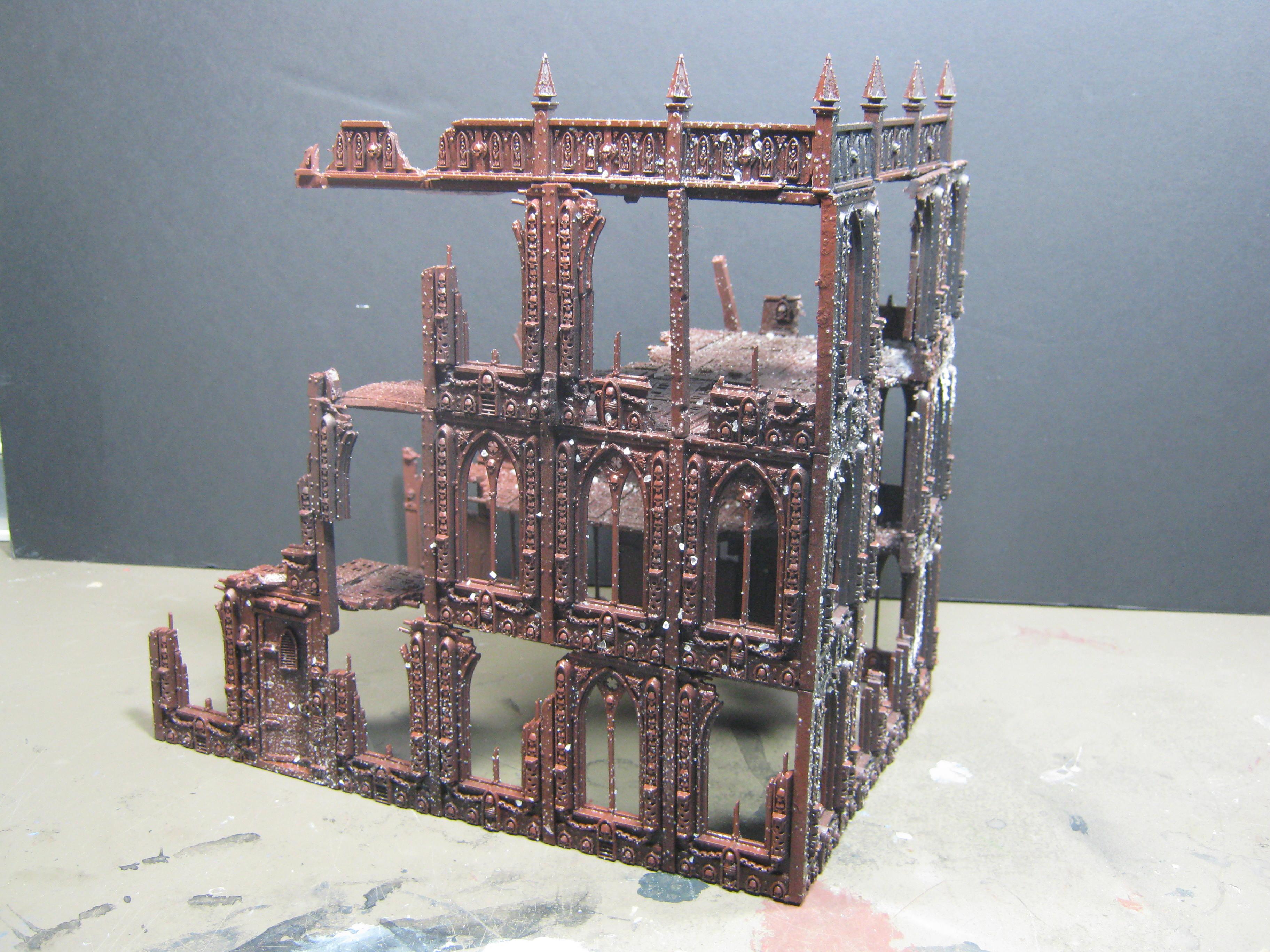 Basilica, Conversion, Imperial Sector, Ruins, Terrain, Warhammer 40,000
