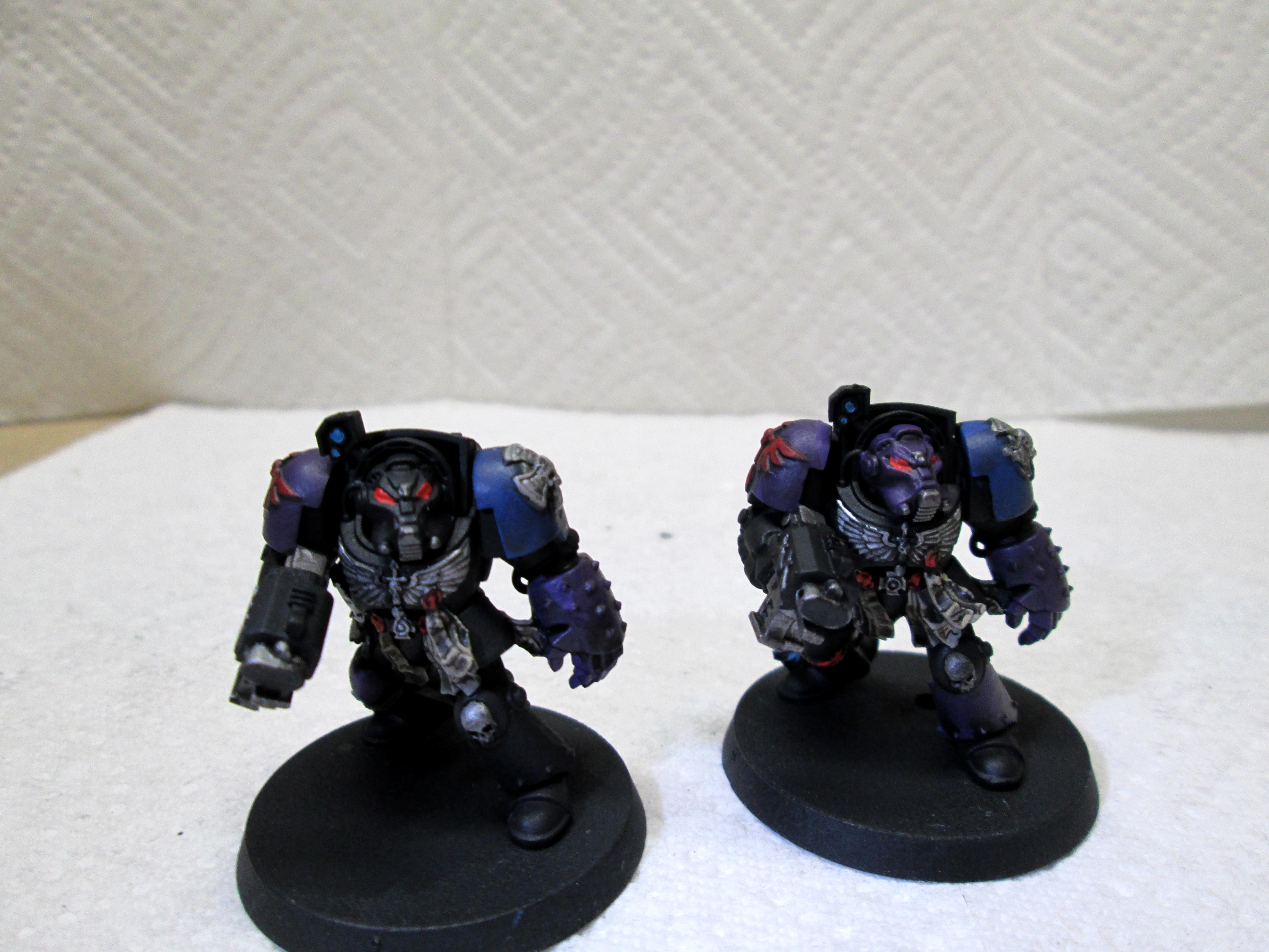 Critique, Custom, Finished, Minis, Painted, Space Marines, Terminator Armor, Terminator Squad, Warhammer 40,000