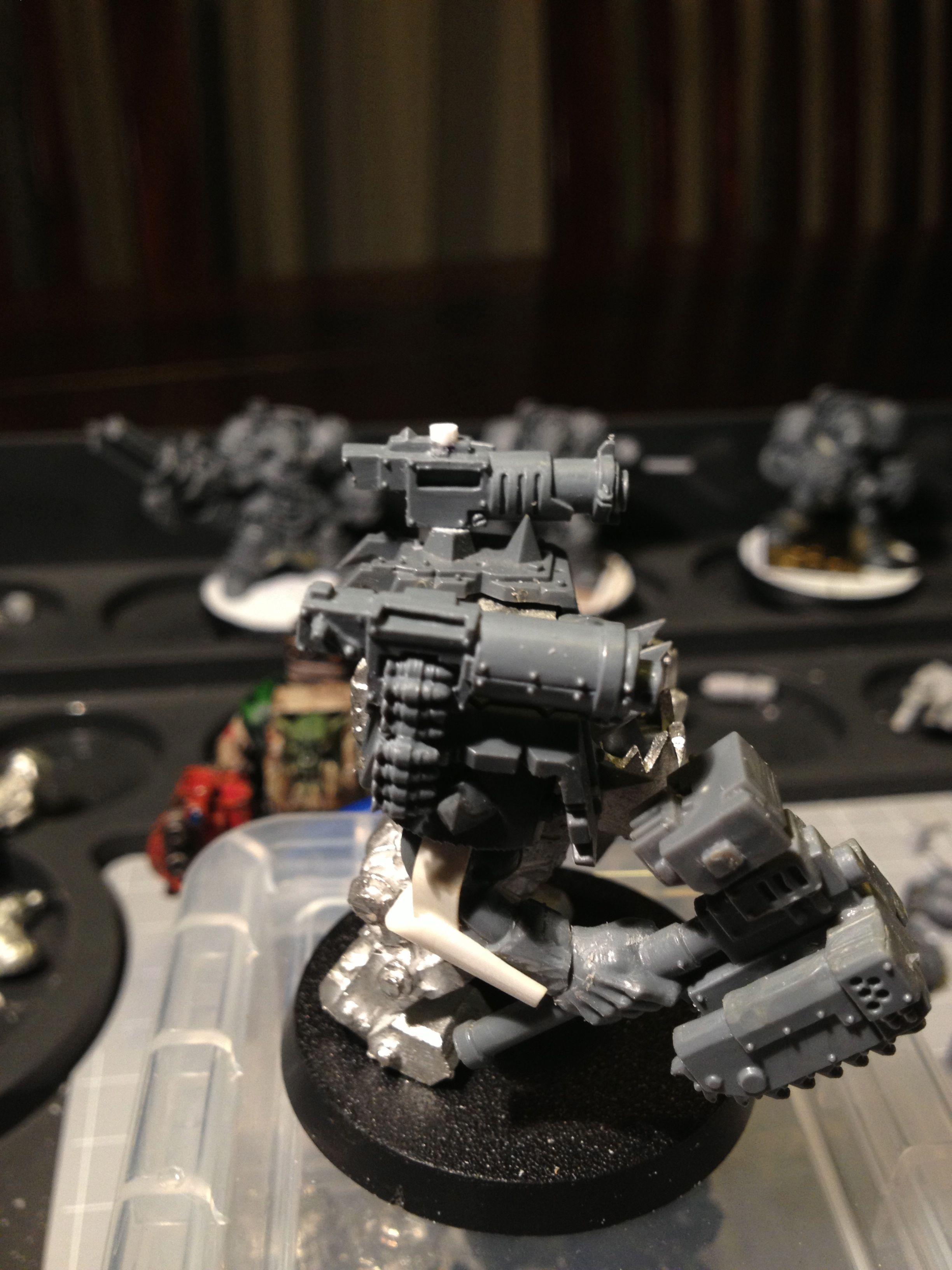 Da Dark Angelz, Meganob, Orks, Work In Progress
