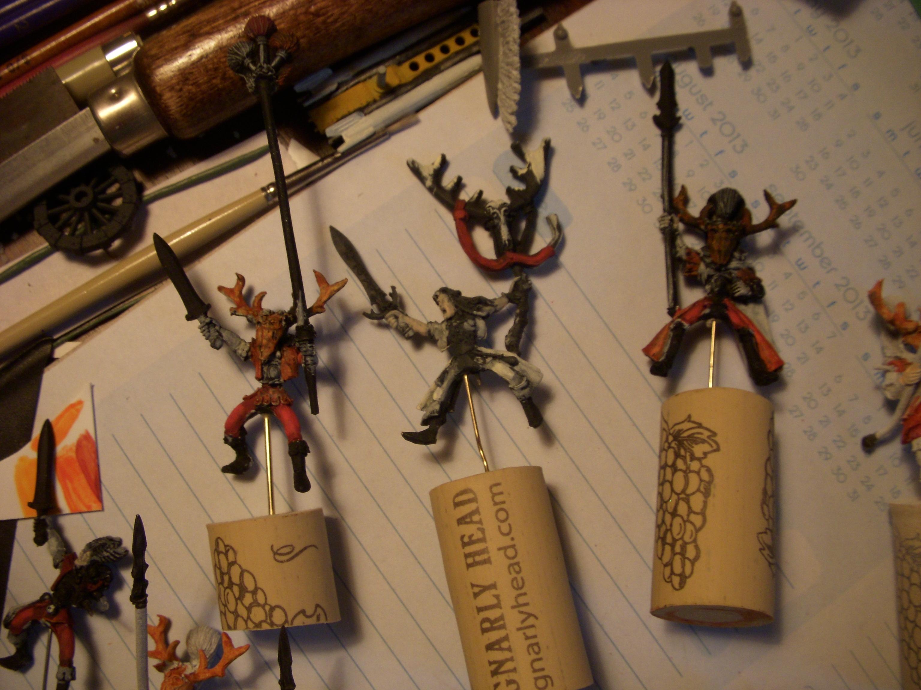 Conversion, Glade Riders, Warhammer Fantasy, Wfb, Wood Elves, Work In Progress