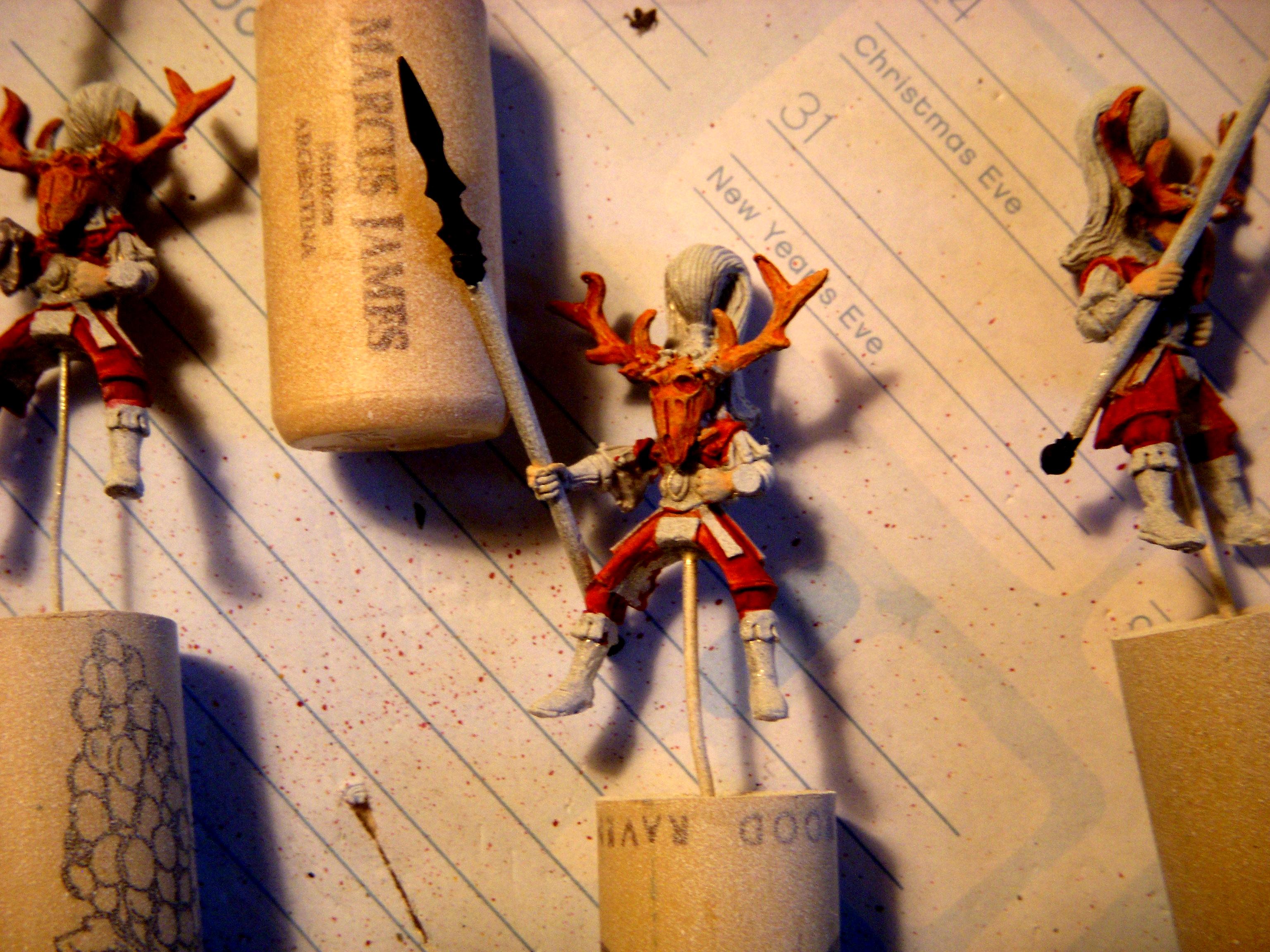 Conversion, Glade Riders, Warhammer Fantasy, Wfb, Wood Elves, Work In Progress