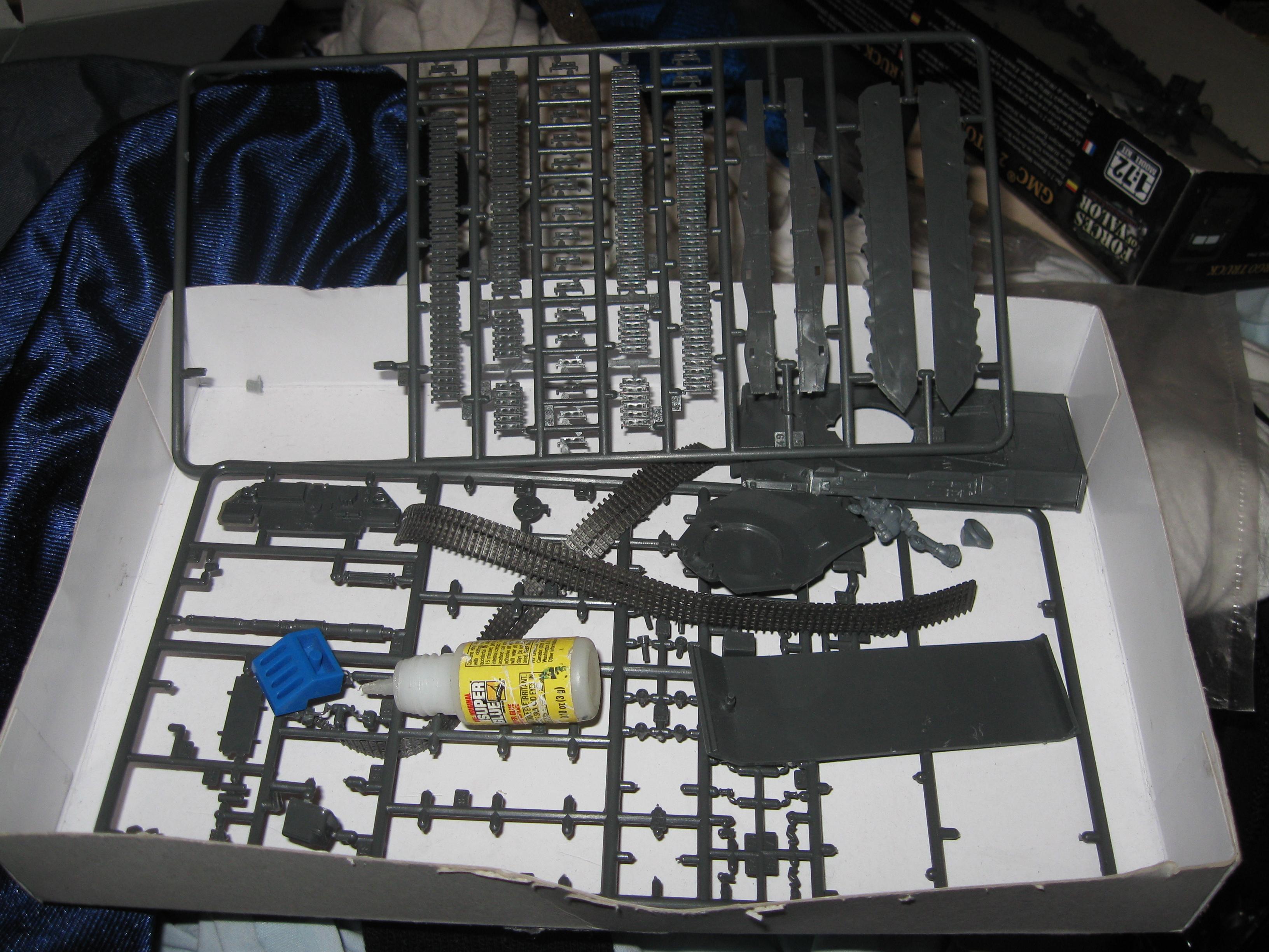 A 1/72 scale tank, need to get a plan for converting this one