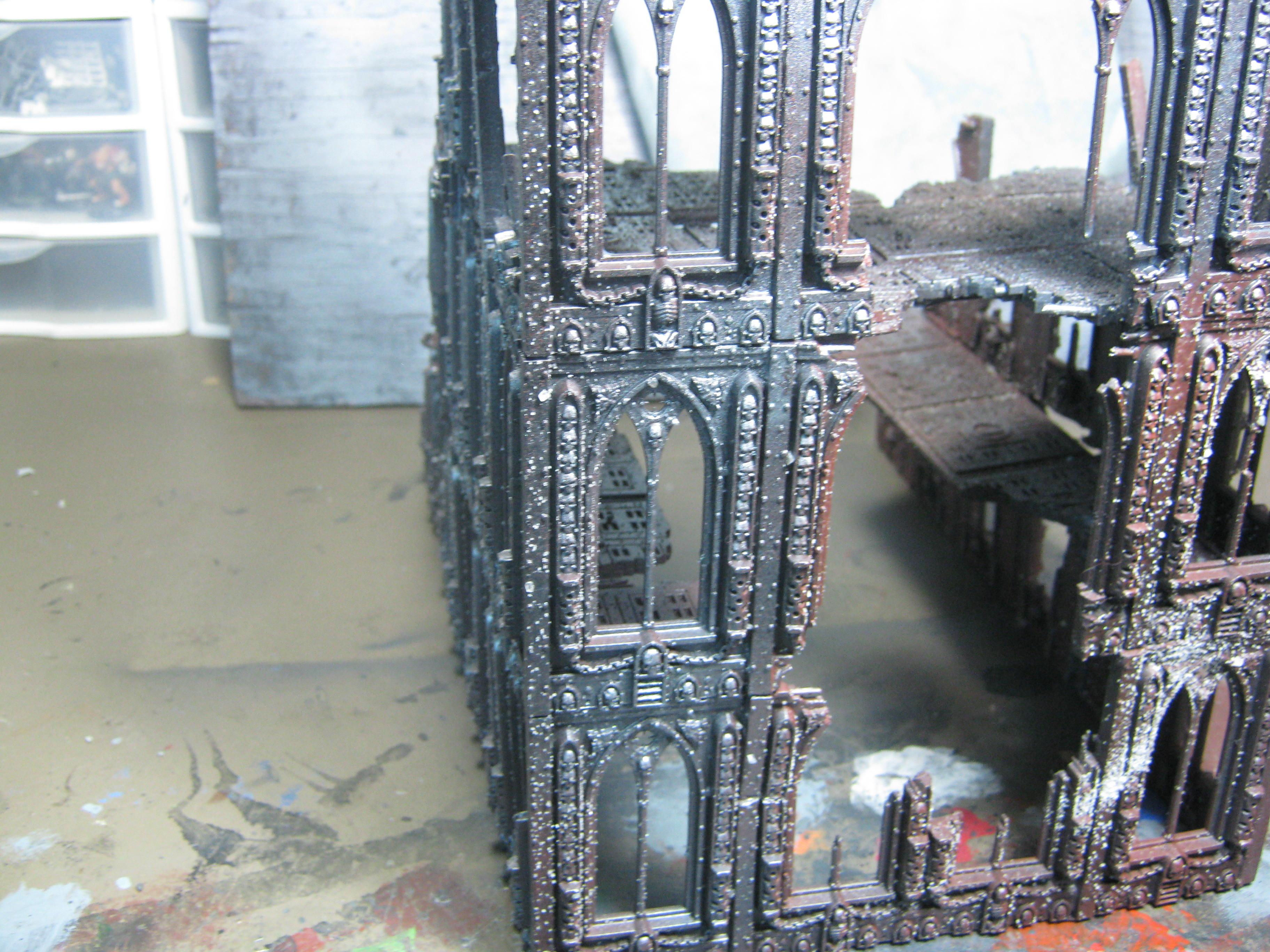 Basilica, Conversion, Imperial Sector, Ruins, Terrain, Warhammer 40,000