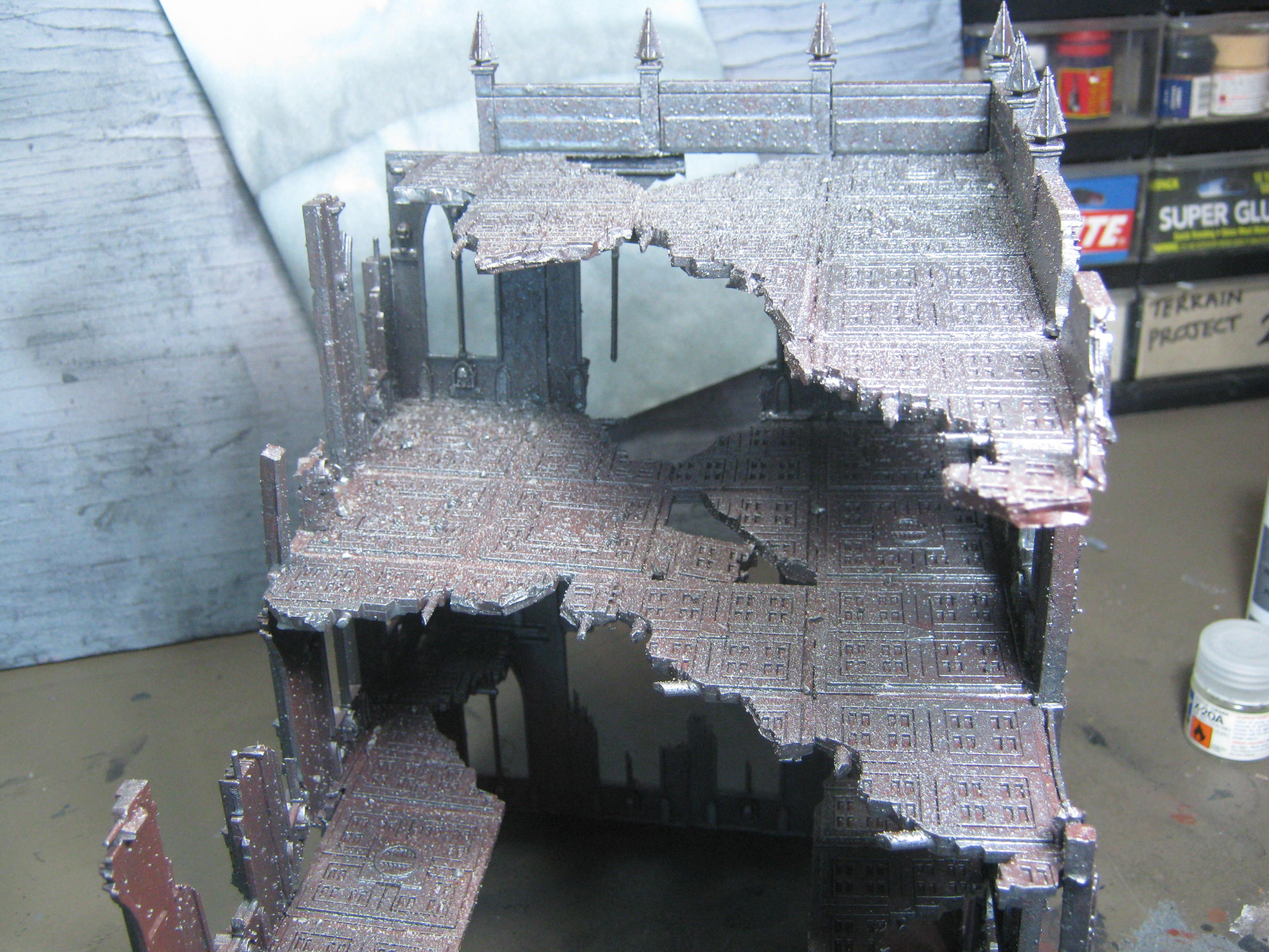 Basilica, Conversion, Imperial Sector, Ruins, Terrain, Warhammer 40,000