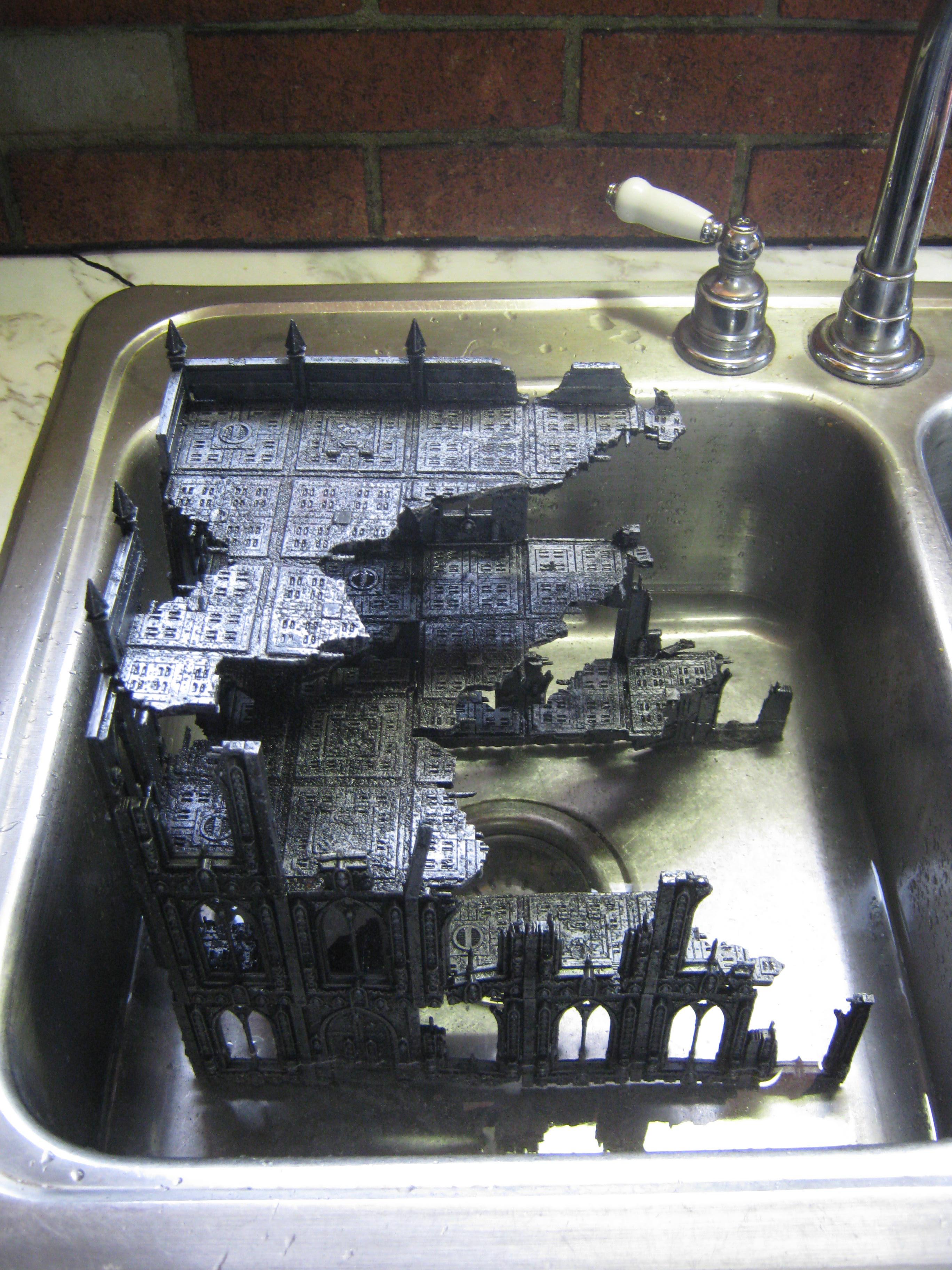 Basilica, Conversion, Imperial Sector, Ruins, Terrain, Warhammer 40,000