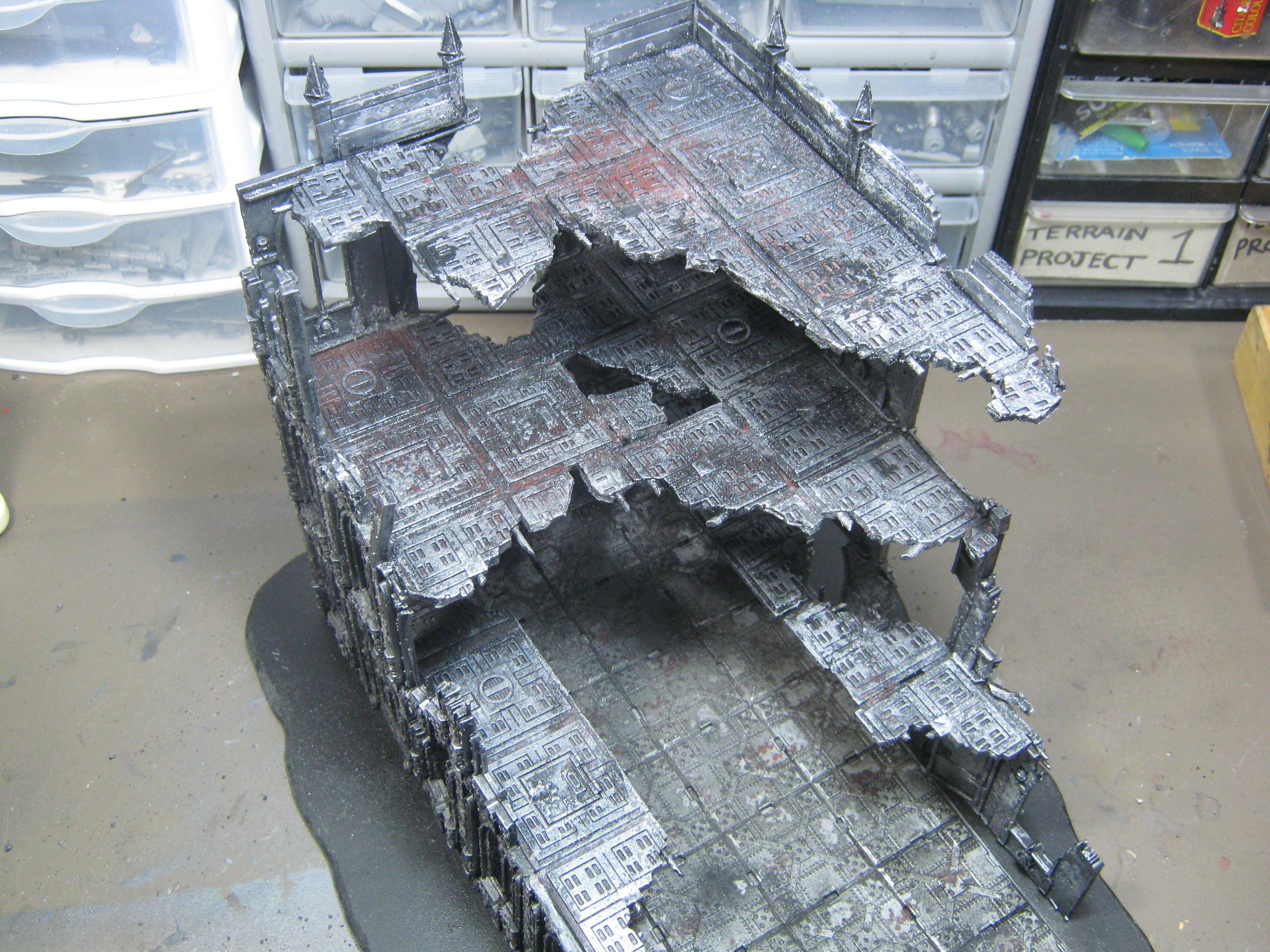 Basilica, Conversion, Imperial Sector, Ruins, Terrain, Warhammer 40,000