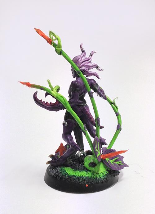 Daemonettes, Daemonettes Of Slaanesh, Jungle Base, Warhammer 40,000