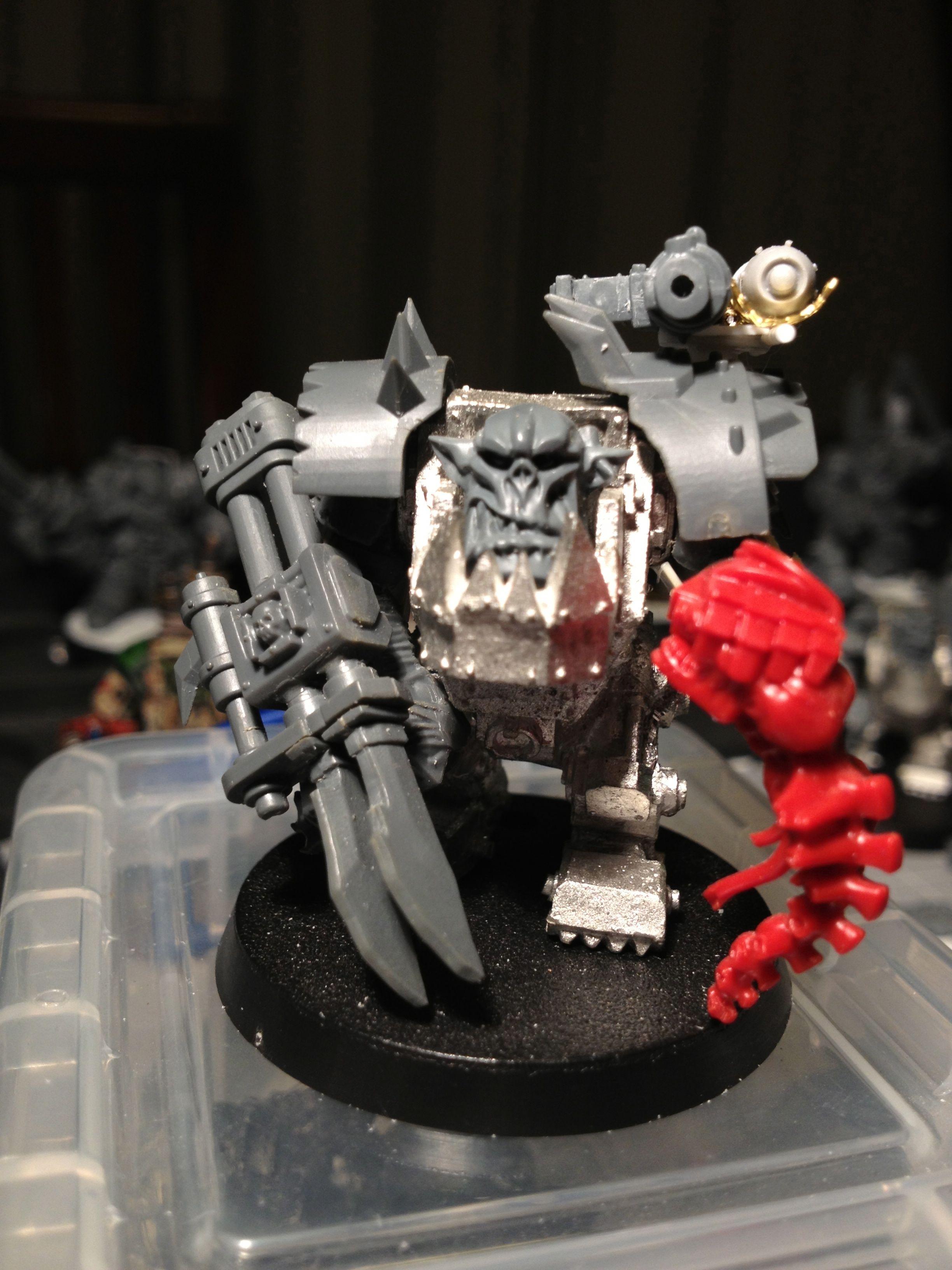 Da Dark Angelz, Meganob, Orks, Work In Progress
