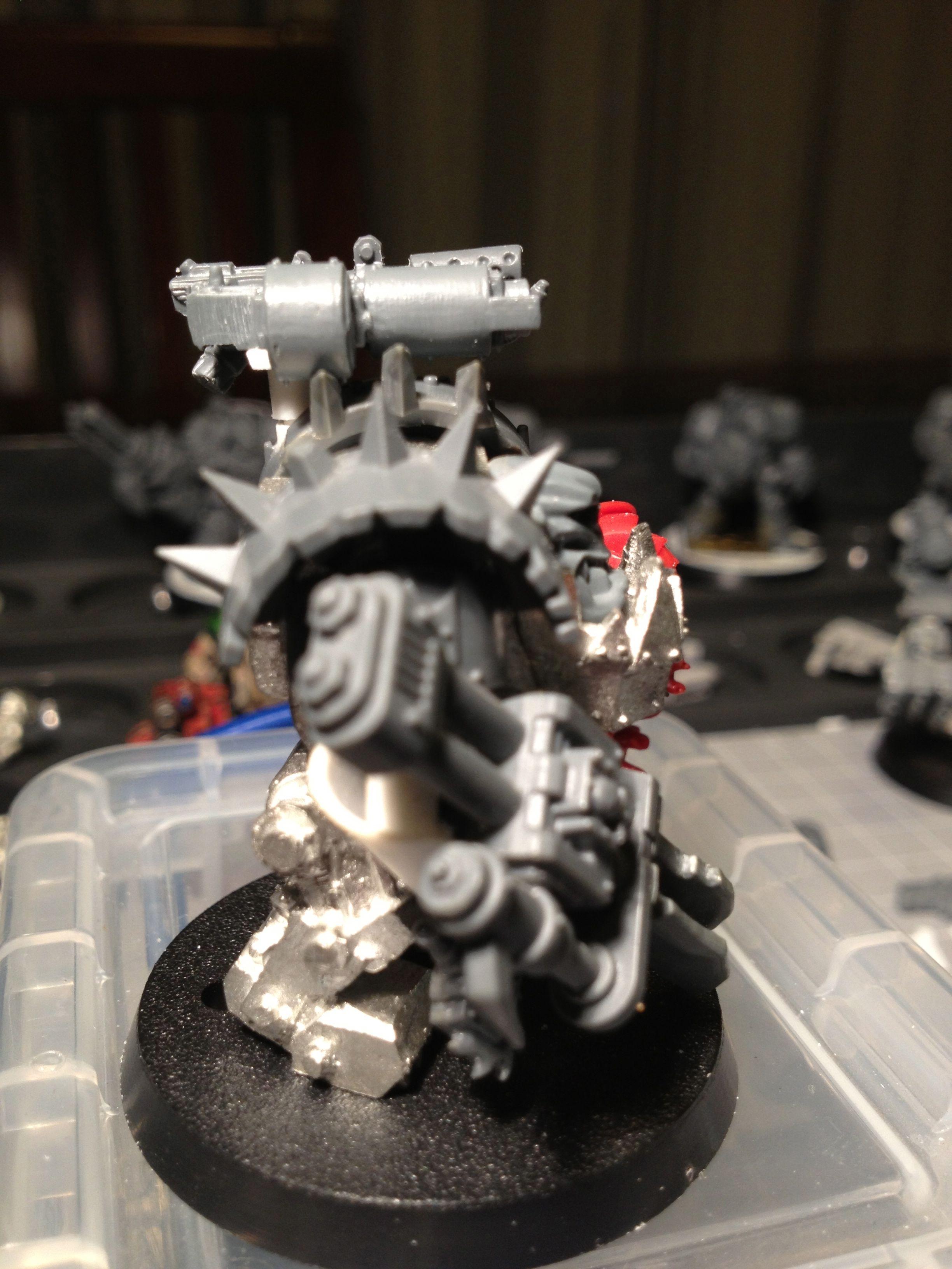 Da Dark Angelz, Meganob, Orks, Work In Progress