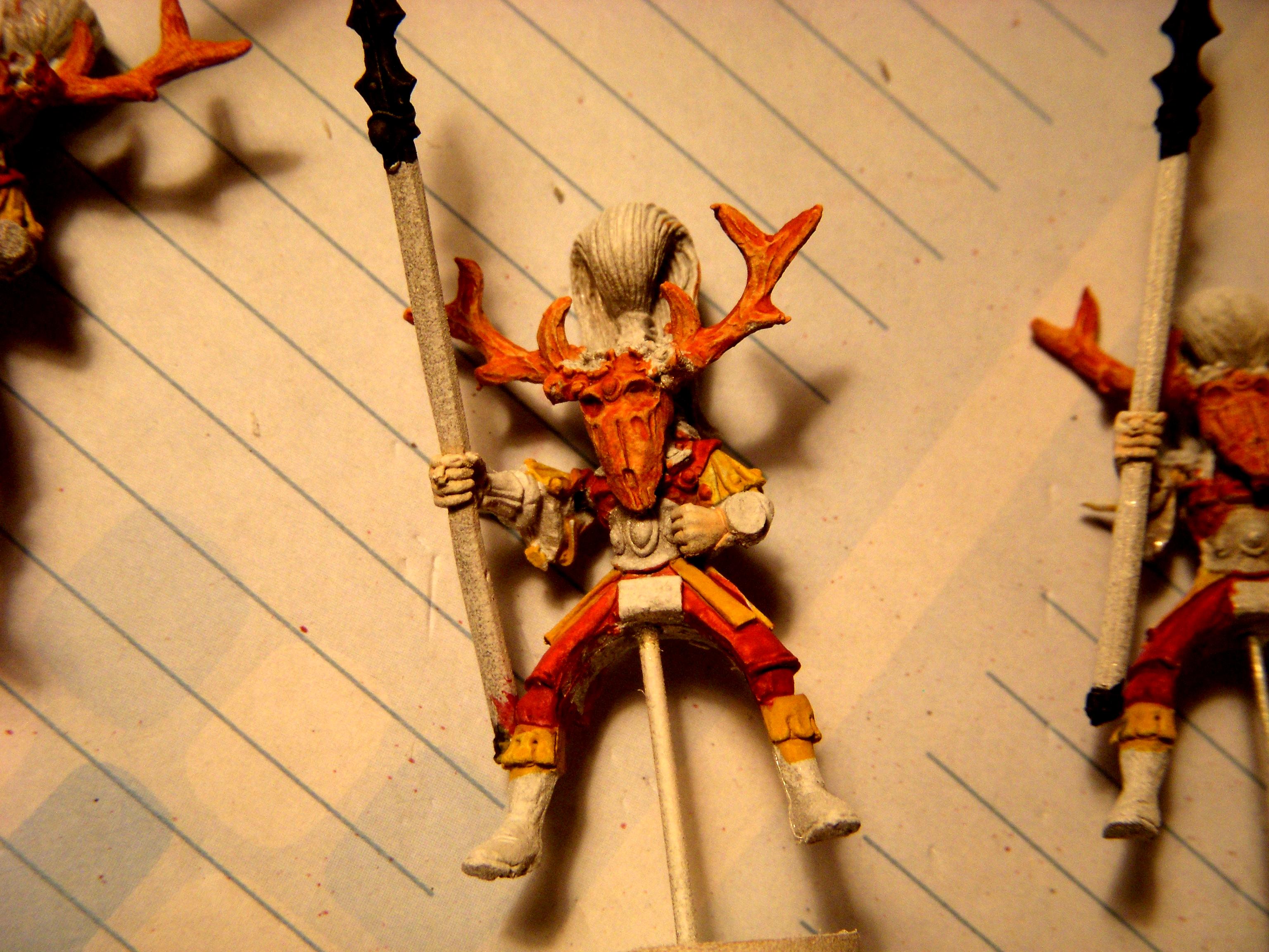 Conversion, Glade Riders, Warhammer Fantasy, Wfb, Wood Elves, Work In Progress