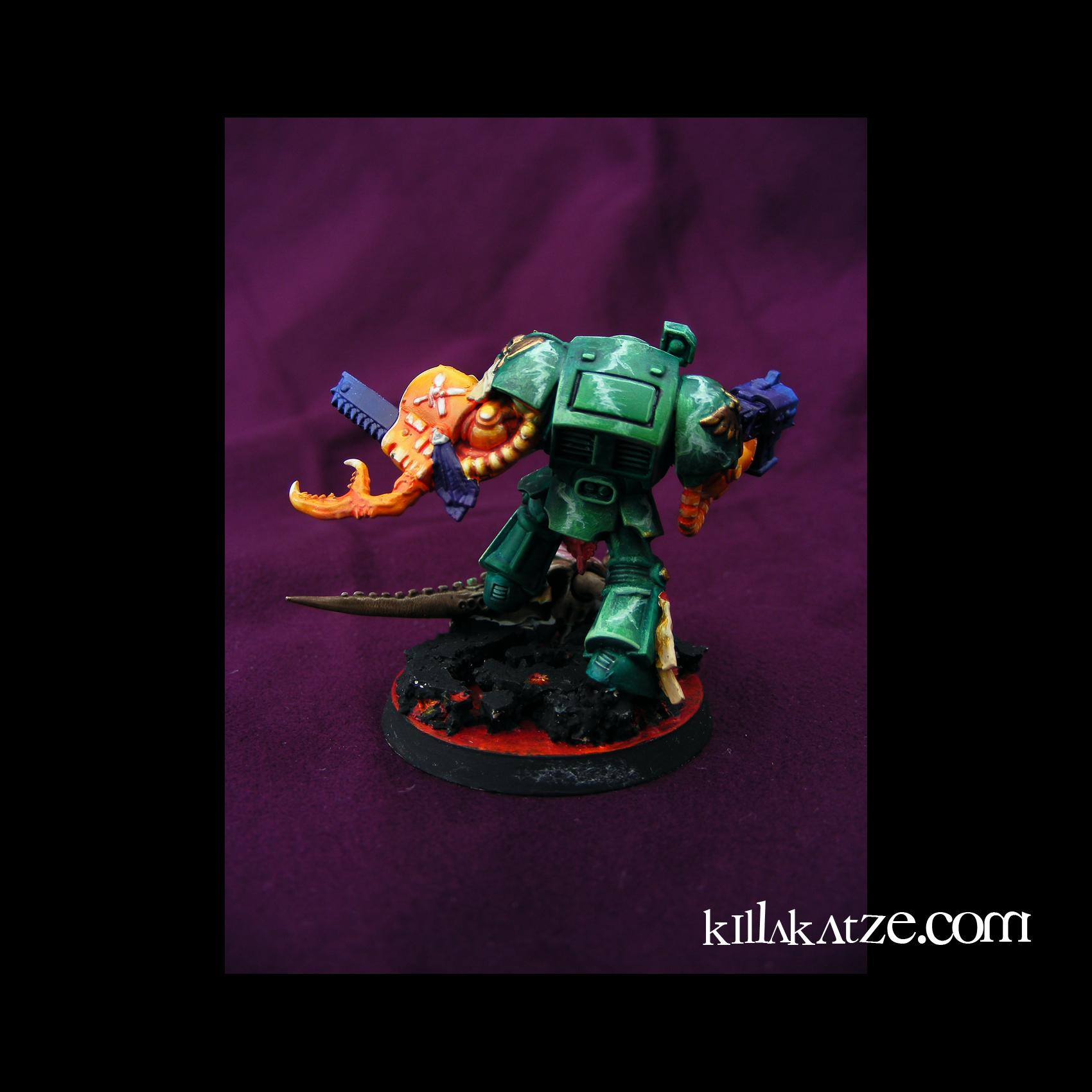 Chaos, Chaos Space Marines, Conversion, Dark Angels, Dark Vengeance