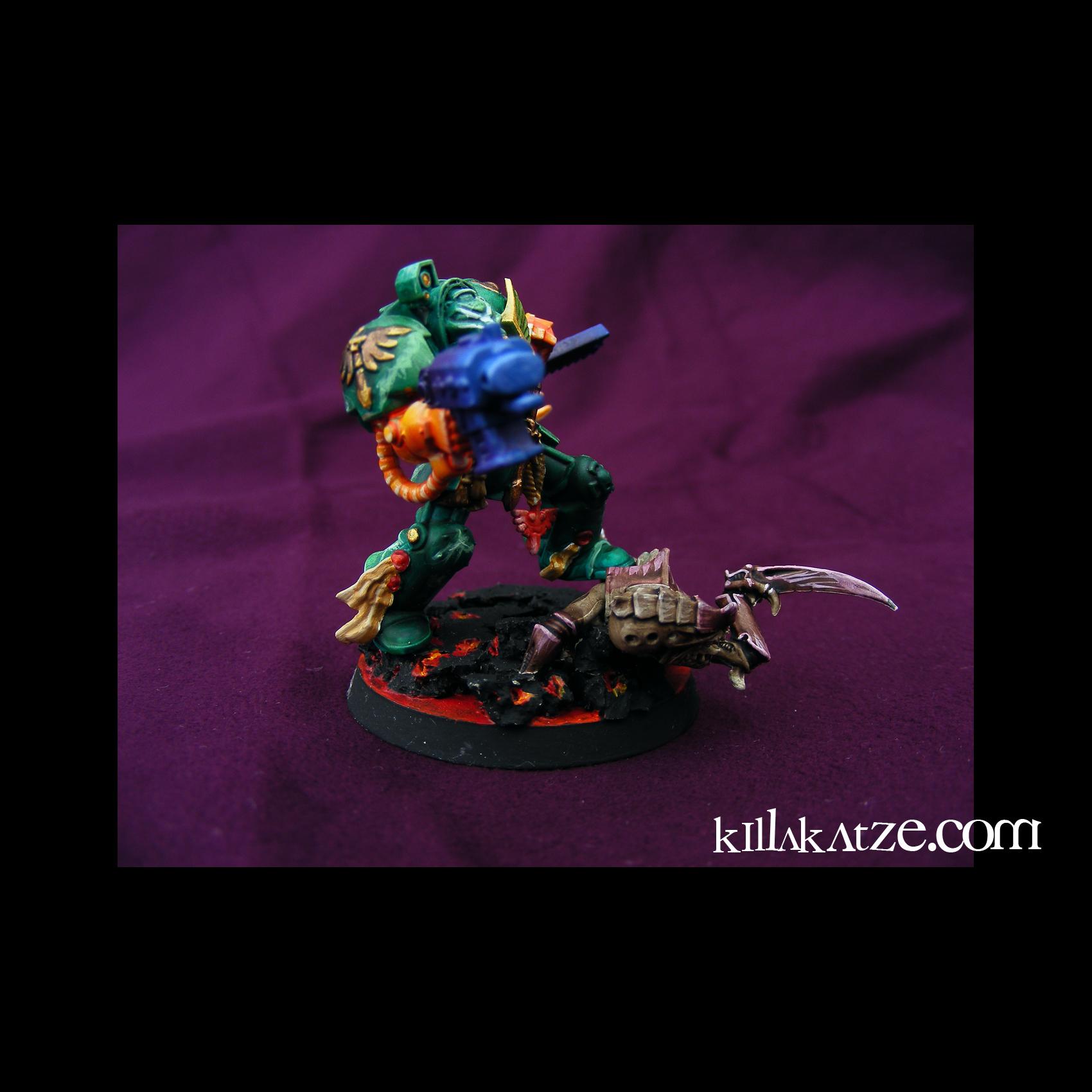 Chaos, Chaos Space Marines, Conversion, Dark Angels, Dark Vengeance