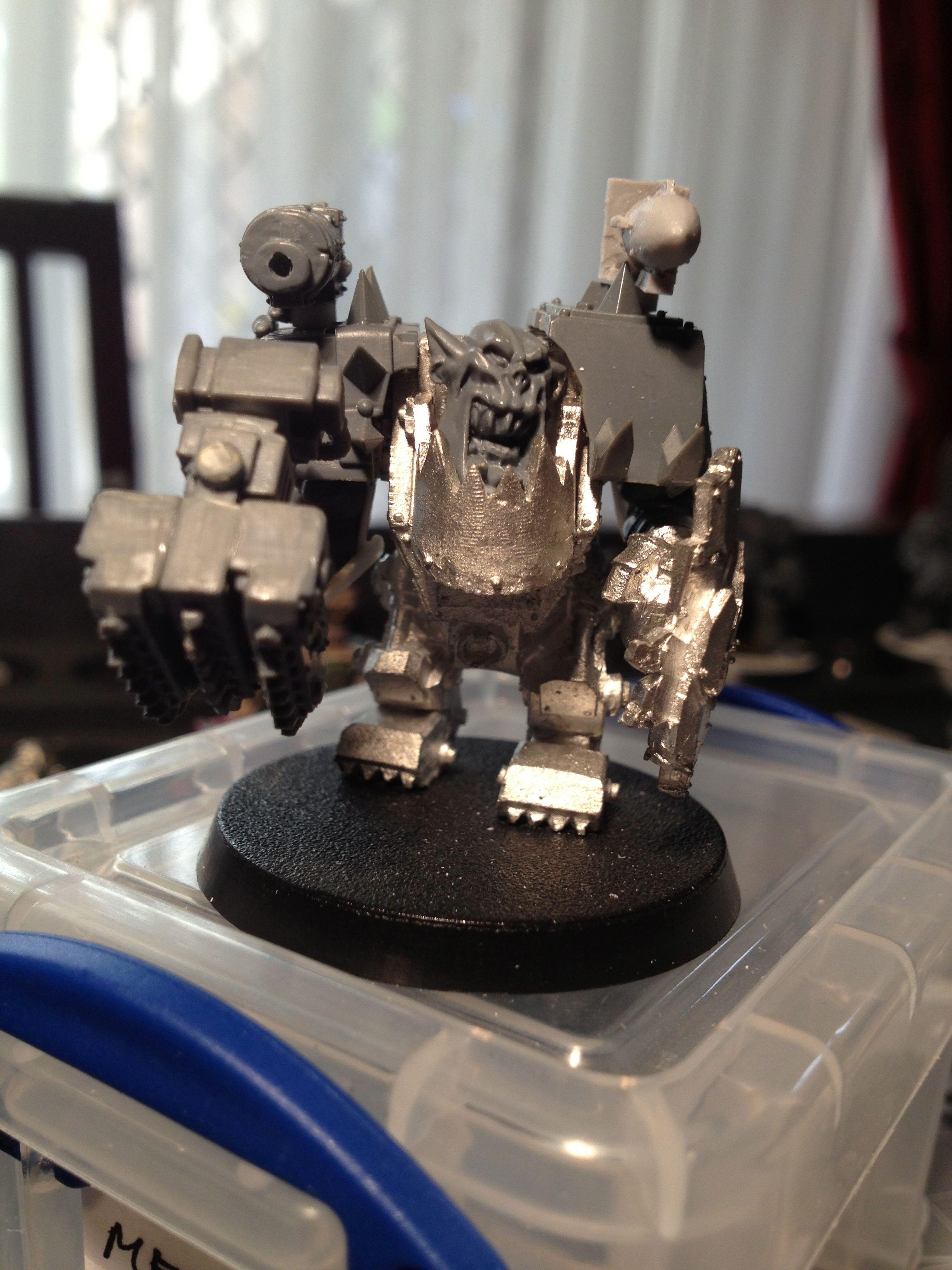 Da Dark Angelz, Meganob, Orks, Work In Progress