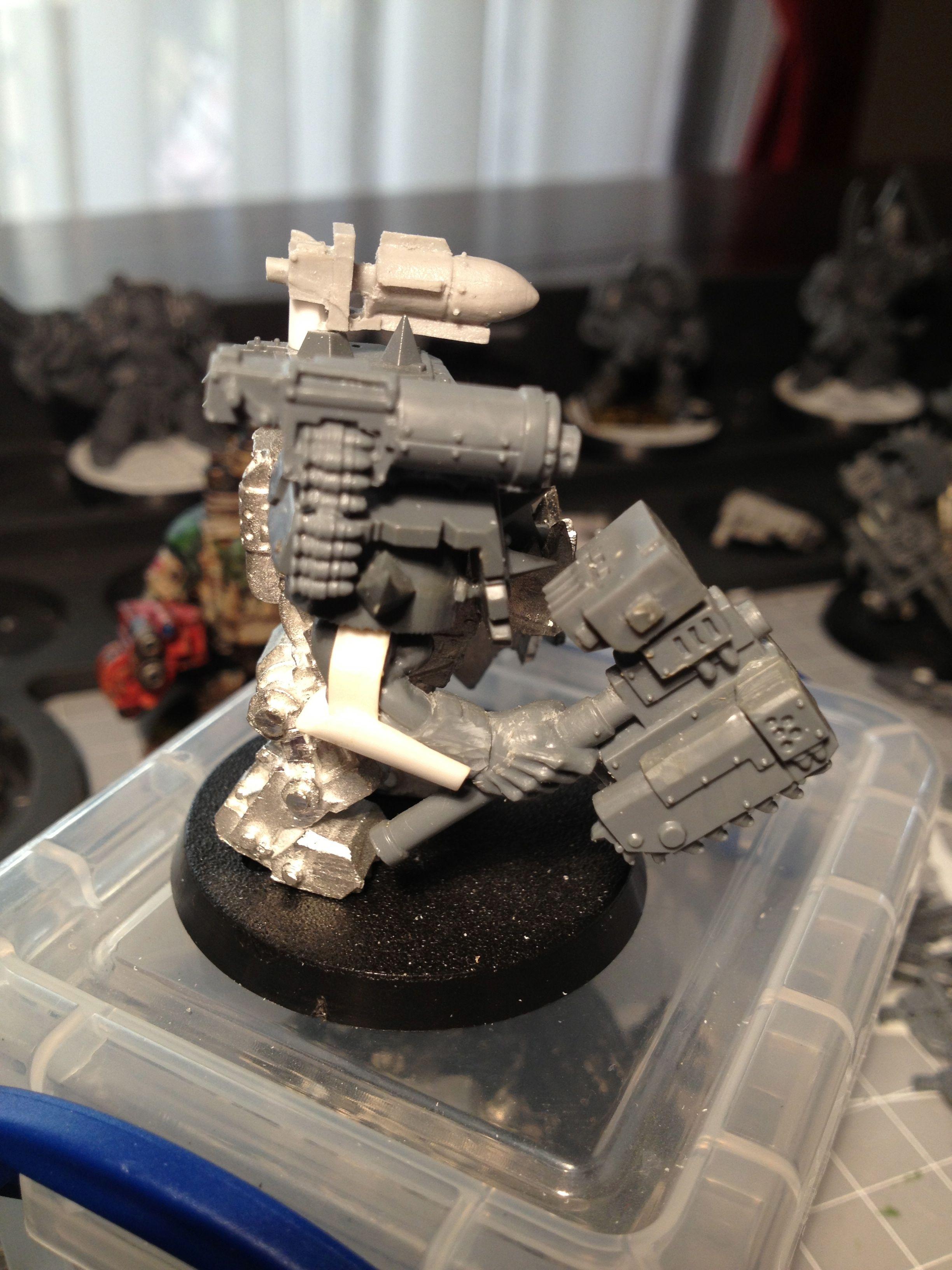 Da Dark Angelz, Meganob, Orks, Work In Progress