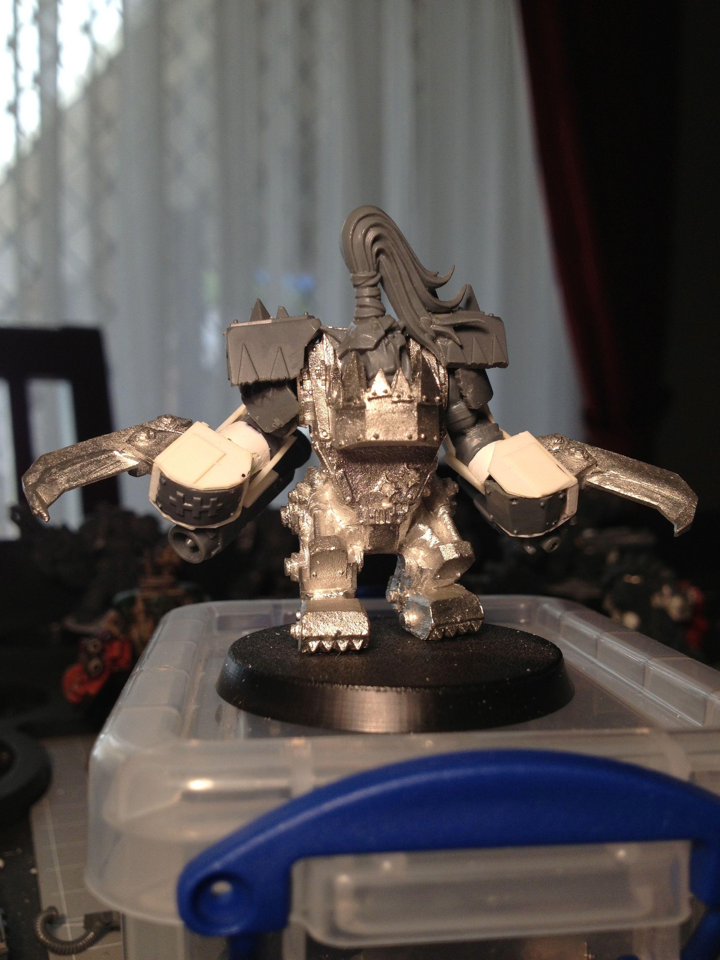 Da Dark Angelz, Meganob, Orks, Work In Progress