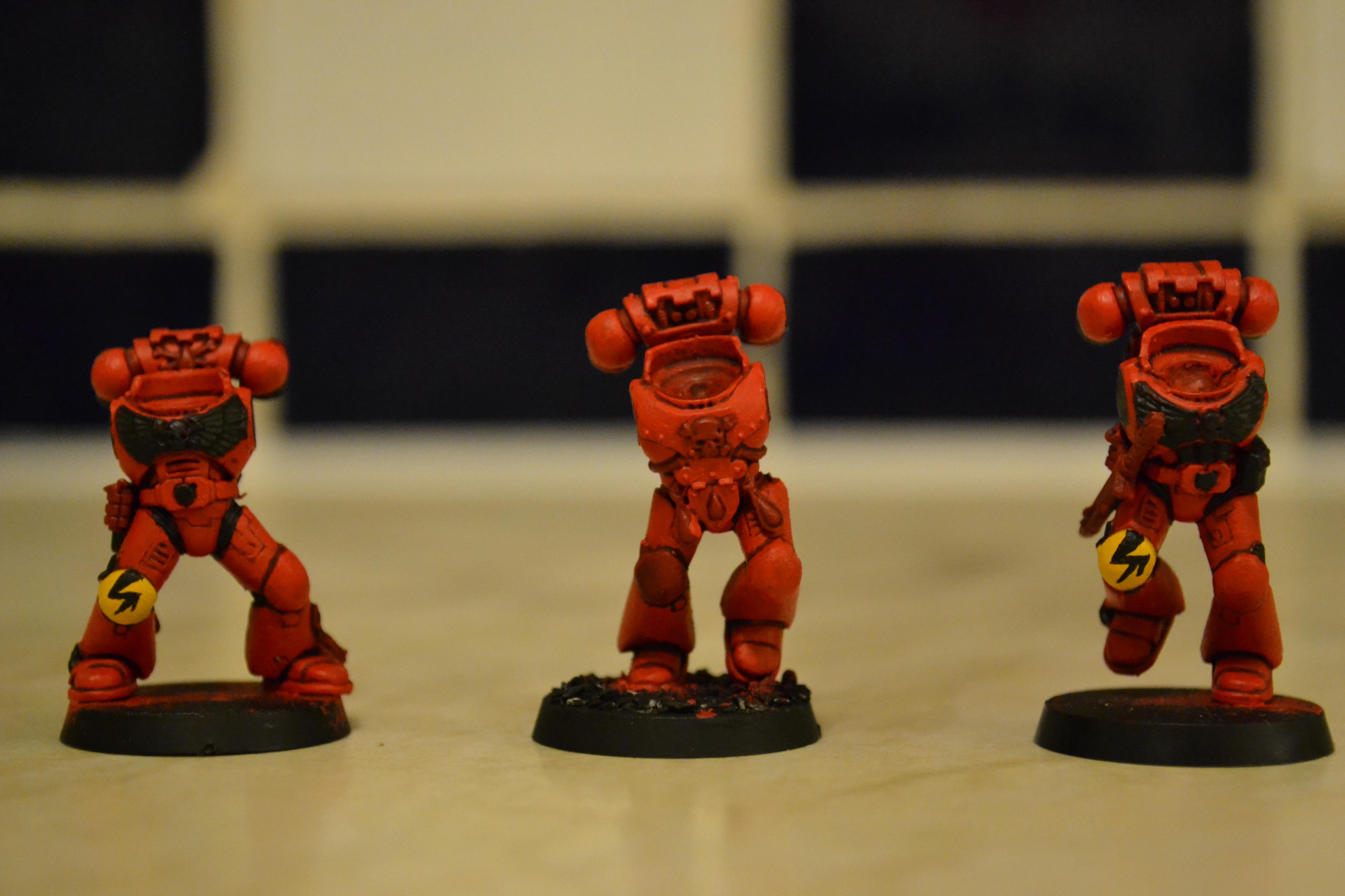 The rest of the squad is well under way