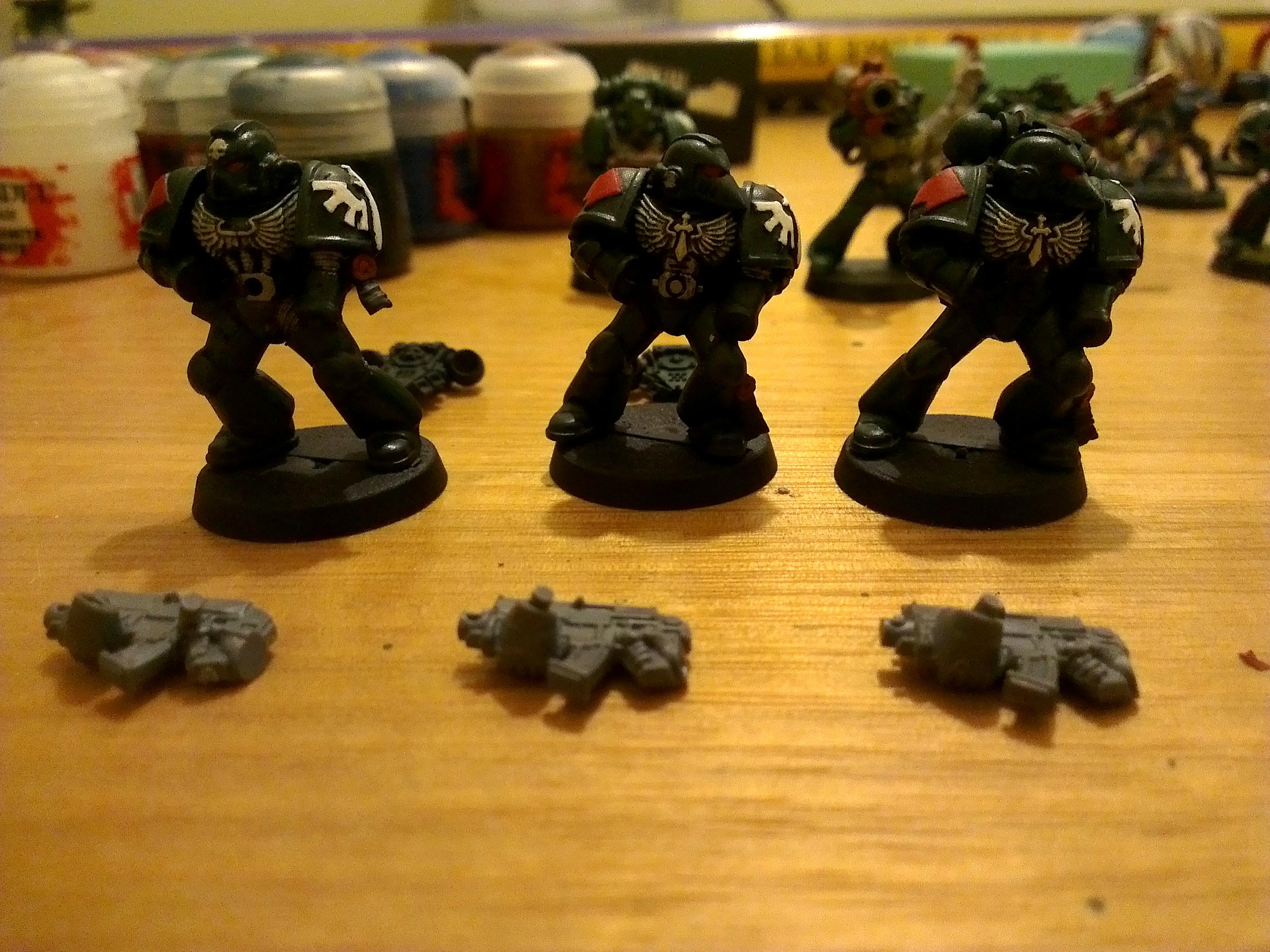 5th Company, Dark Angels, Dark Vengeance, Space Marines, Tactical, Warhammer 40,000, Work In Progress
