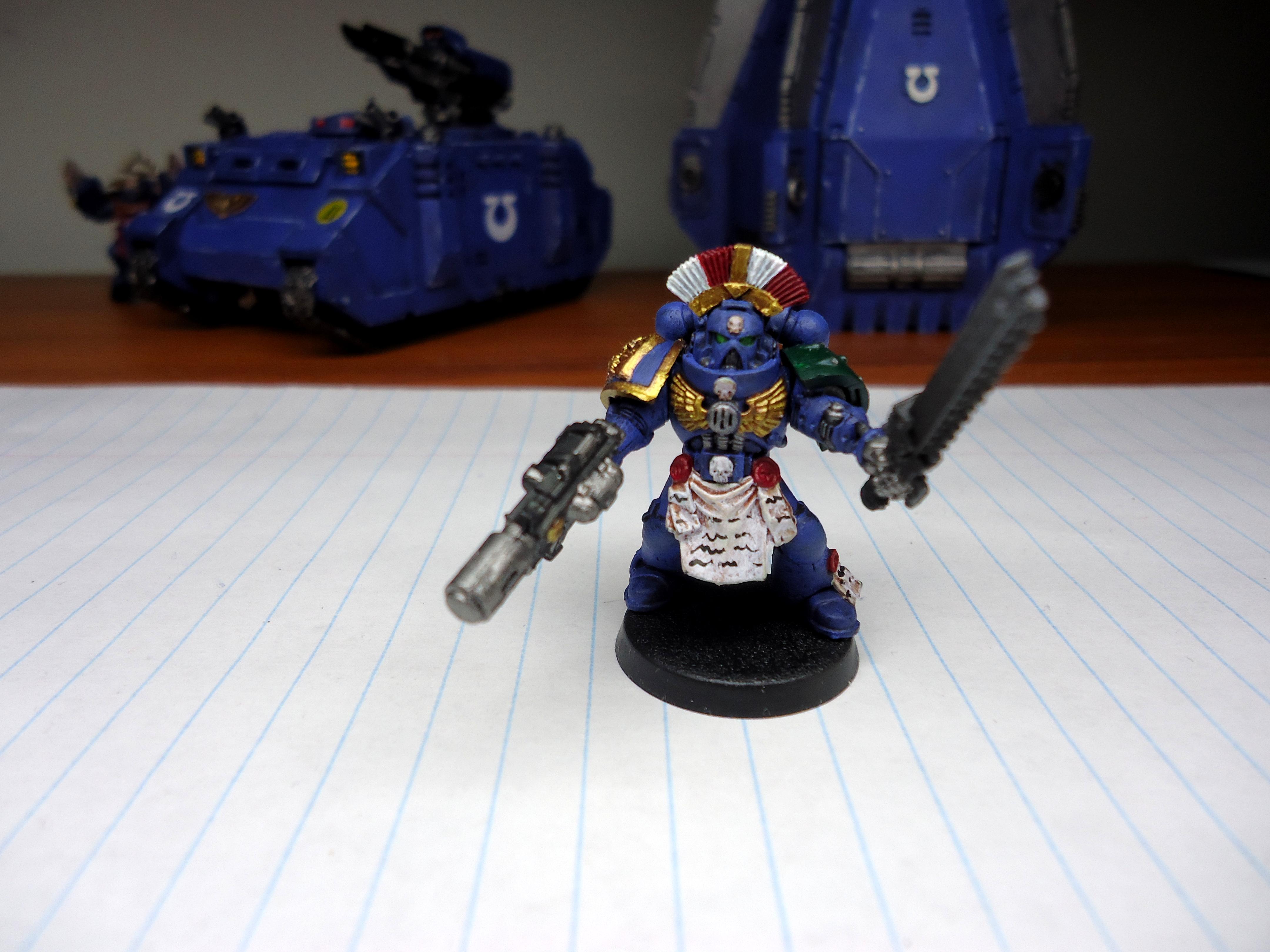 Ultramarines, Sgt. with combi-melta