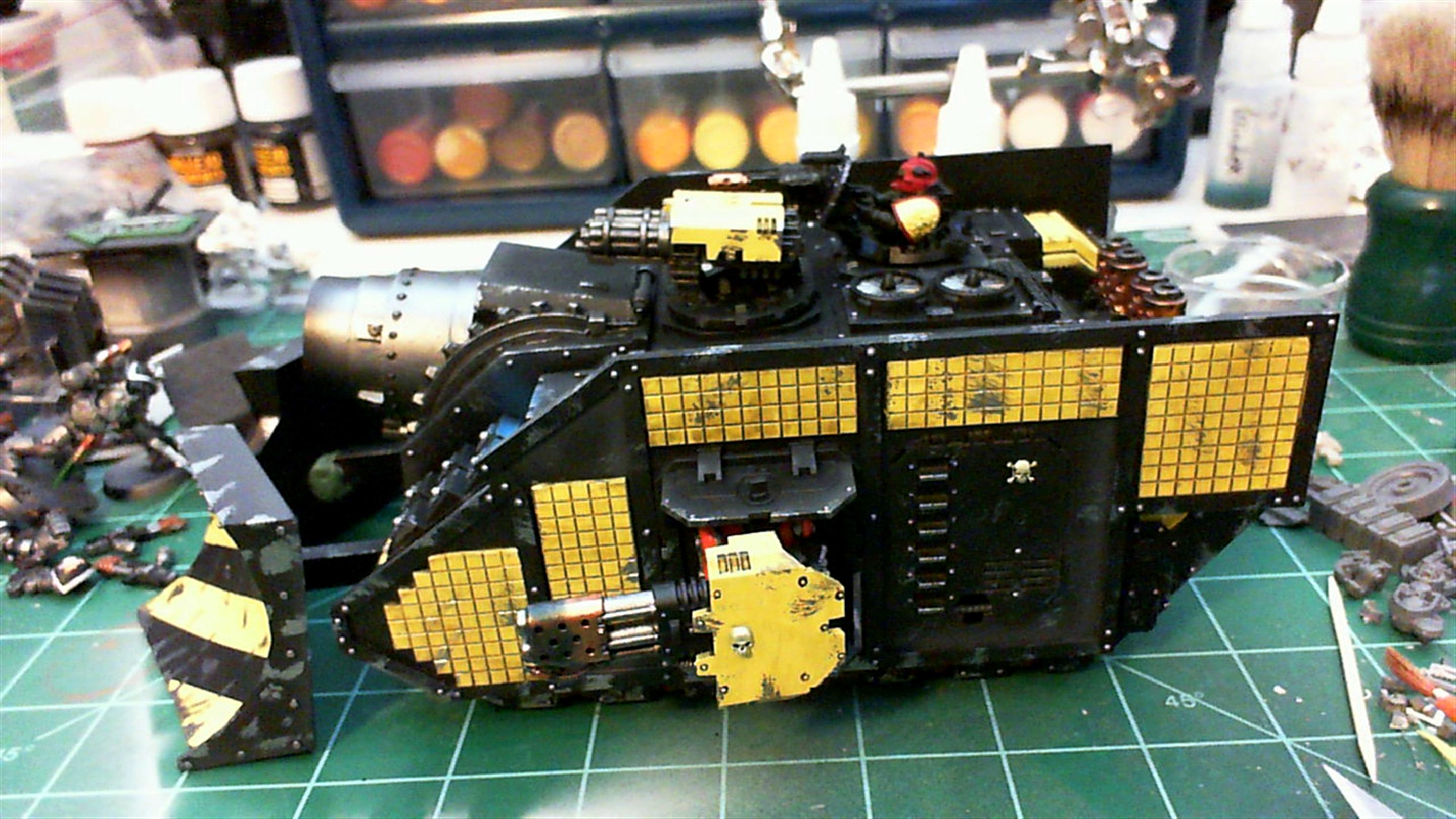 Ares, Big Momma, Cannon, Land Raider, Land Raider Ares, Lr Ares, Space Marines, Tank