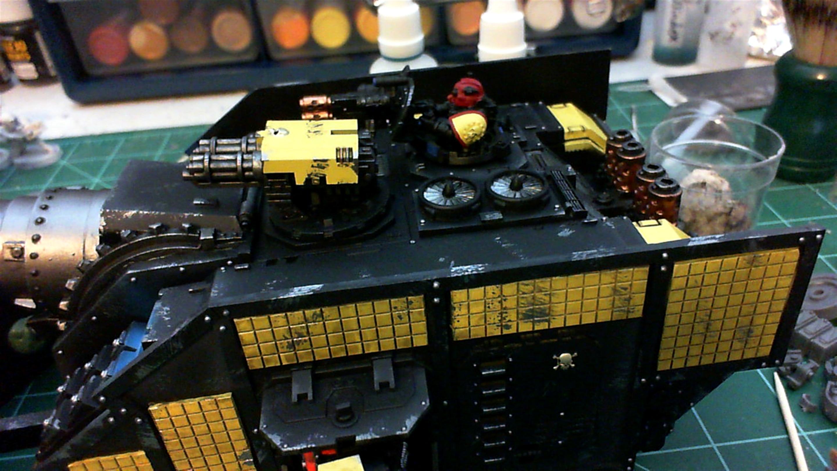 Ares, Big Momma, Cannon, Land Raider, Land Raider Ares, Lr Ares, Space Marines, Tank