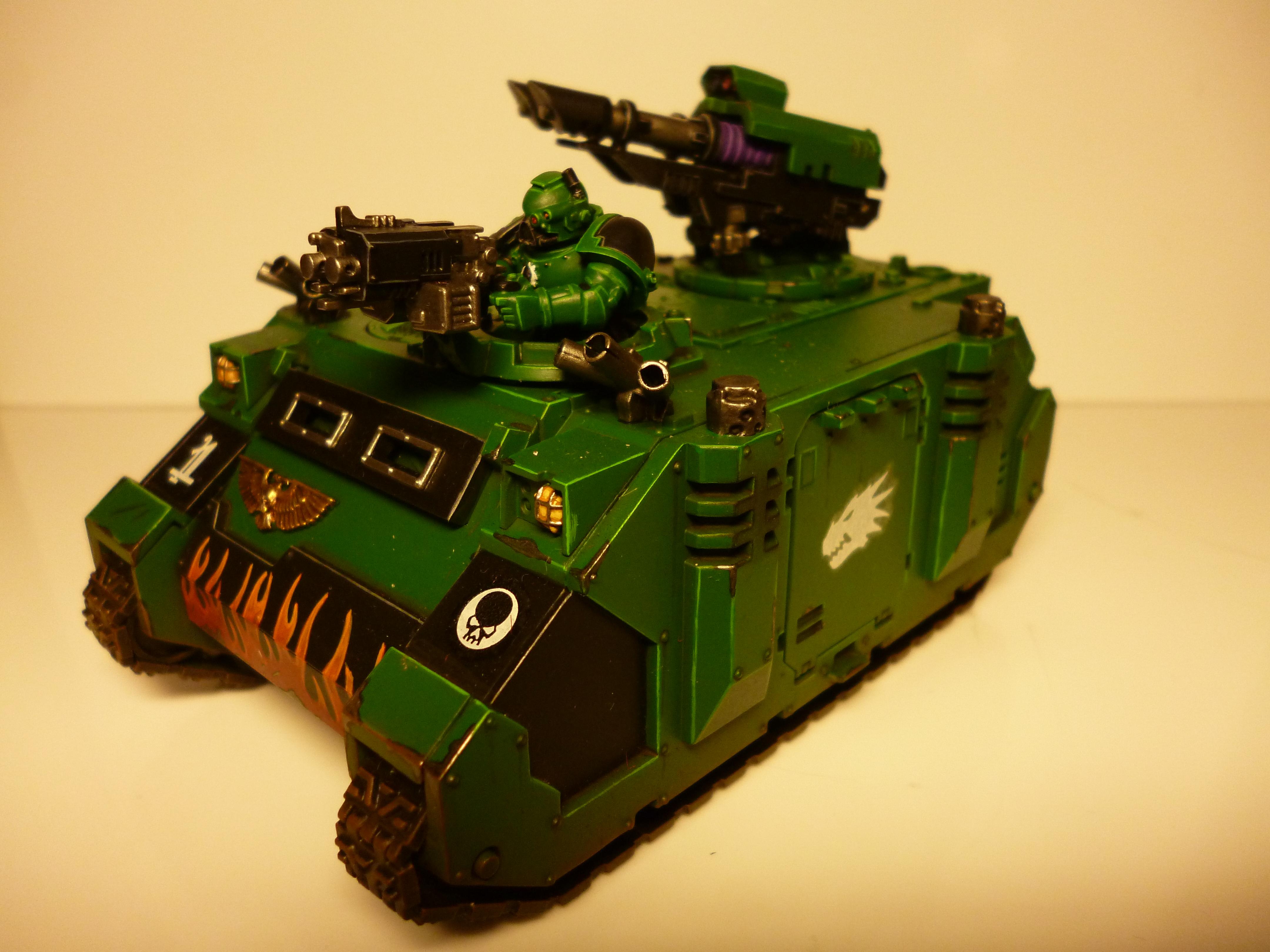 Razorback, Salamanders, Space Marines, Tank