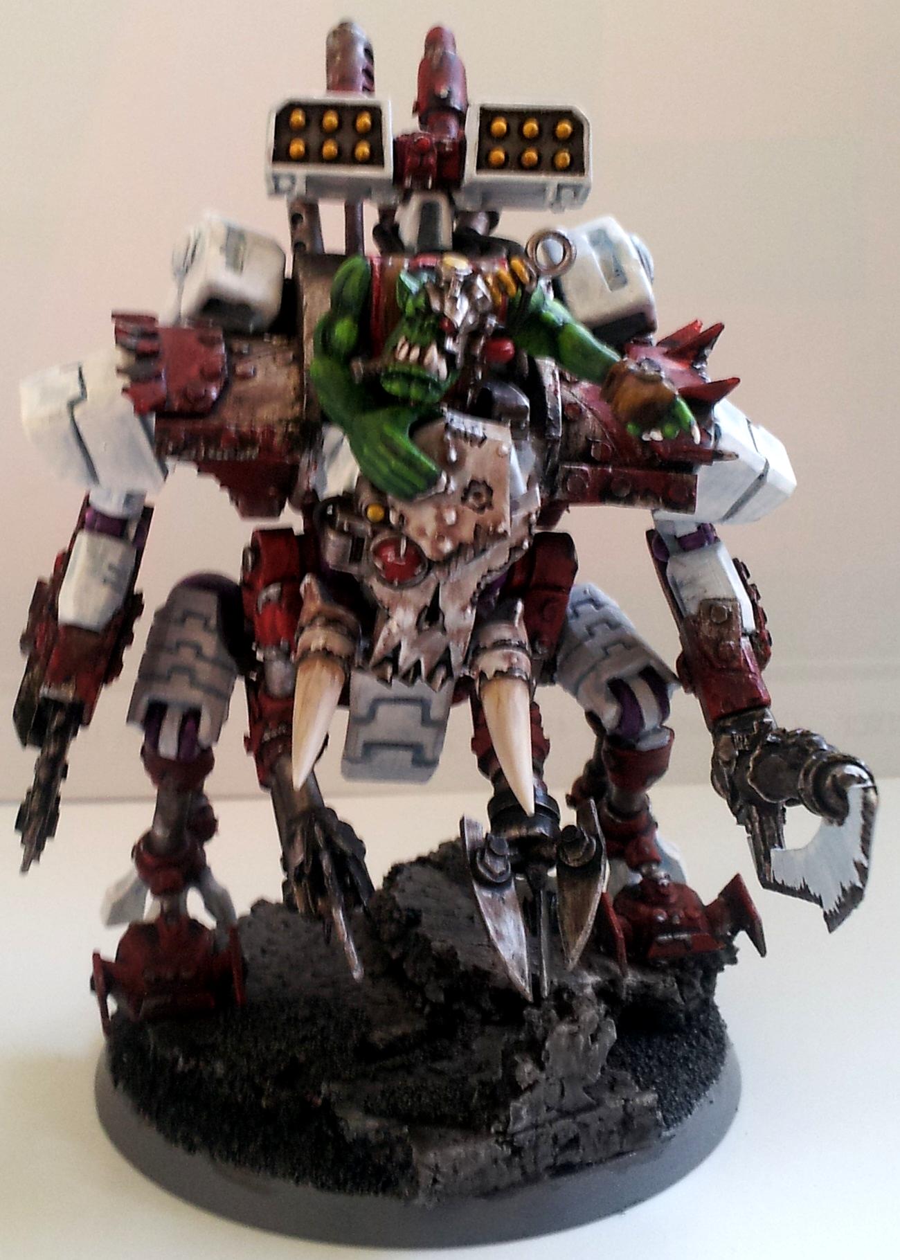 Crisis Battlesuit, Looted, Orks, Tau Abuse