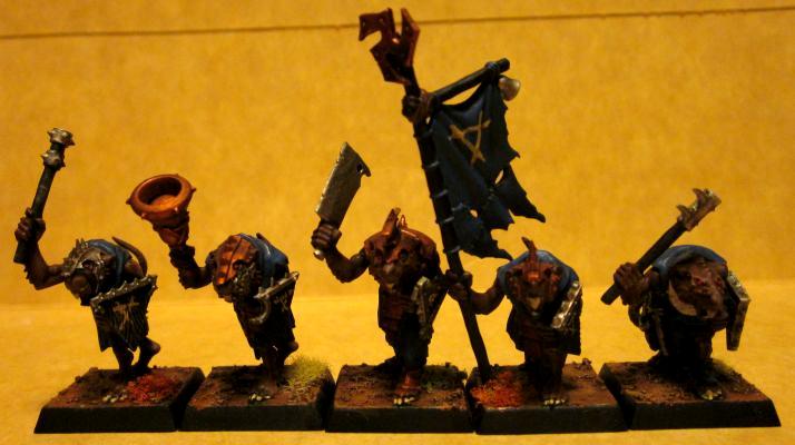 Clanrats with hw+shield