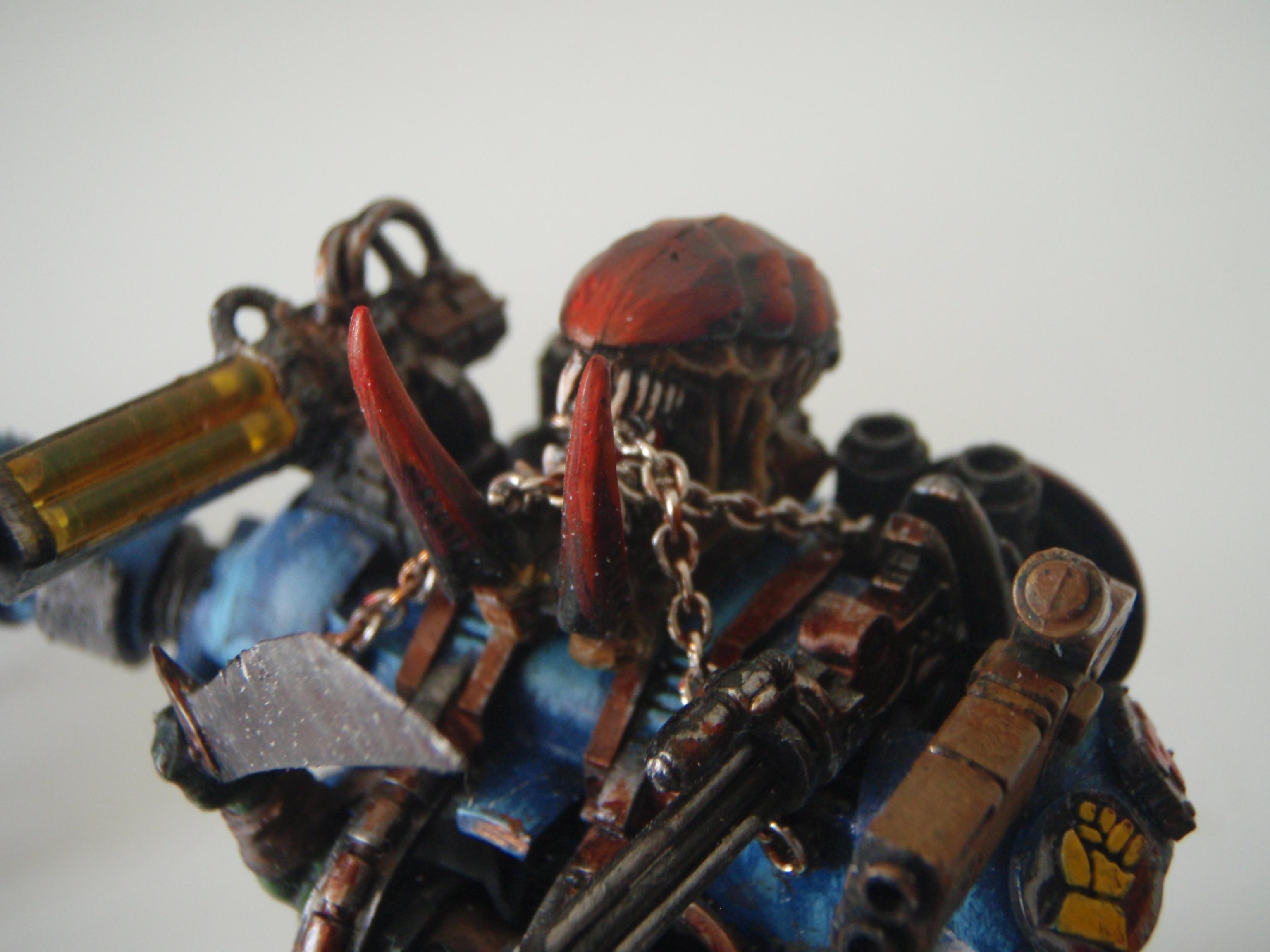 Cool yellow necron rods, and nid trophy