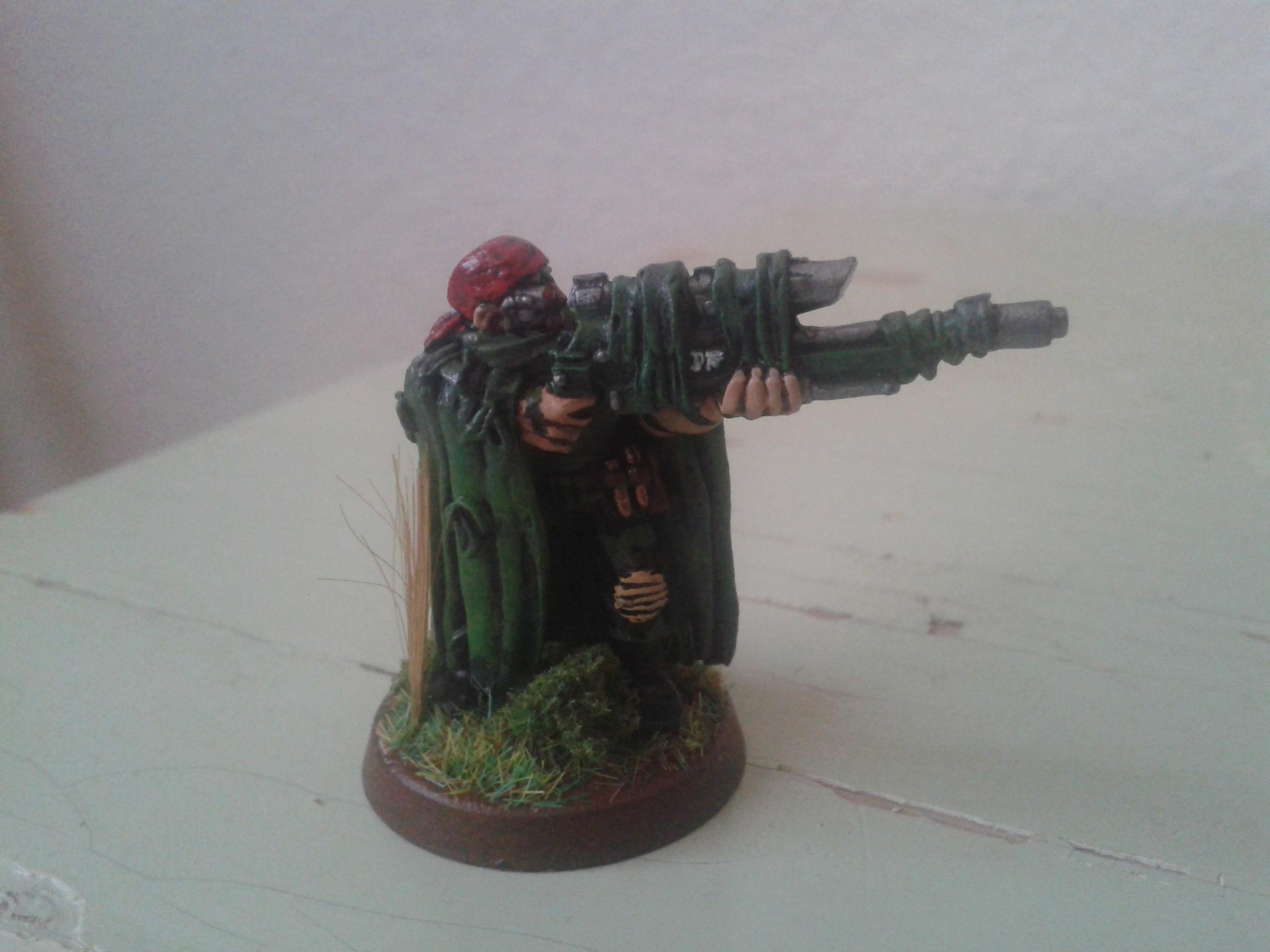 standing sniper